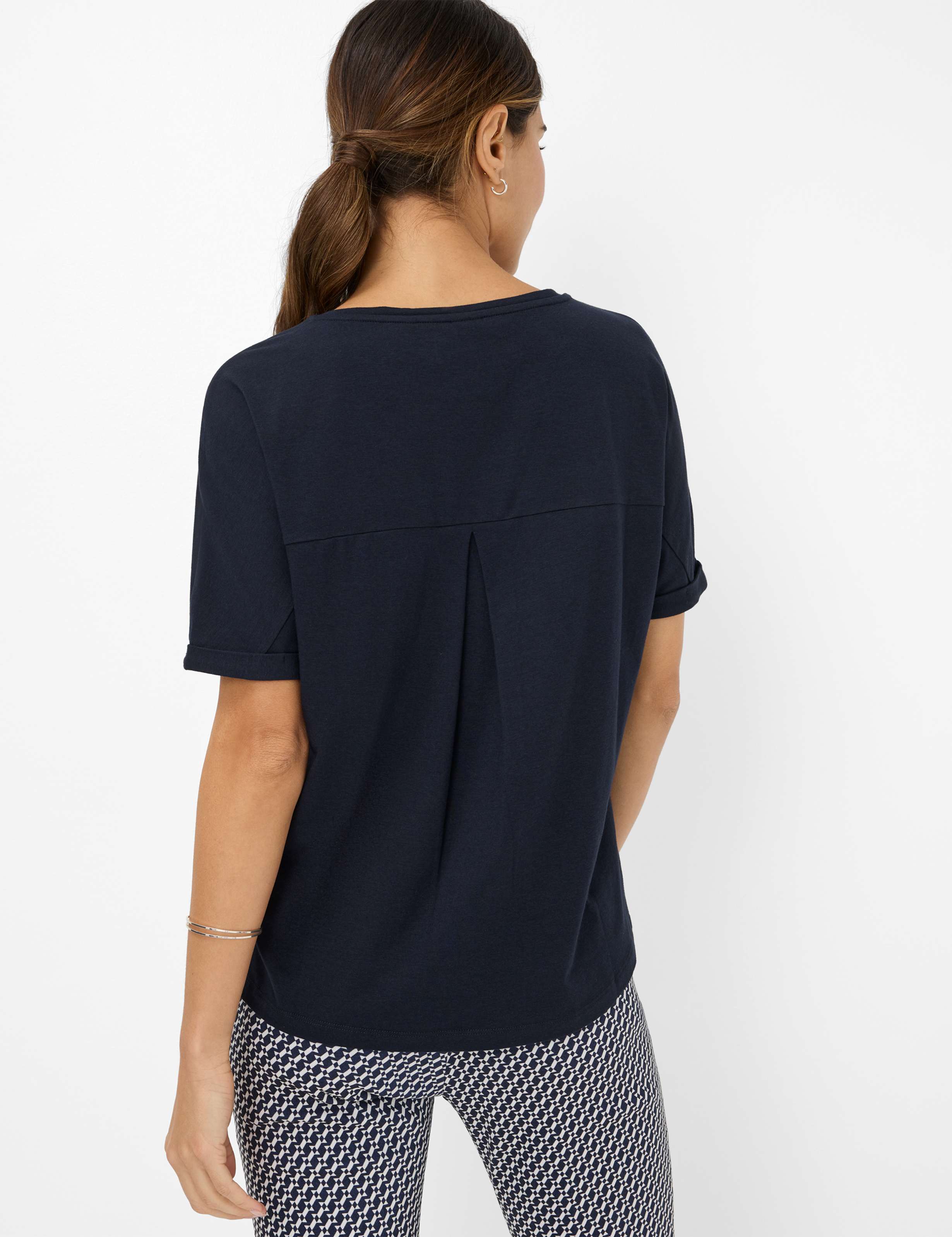 Damen Style CAELEN Dunkelblau  Model Rueck