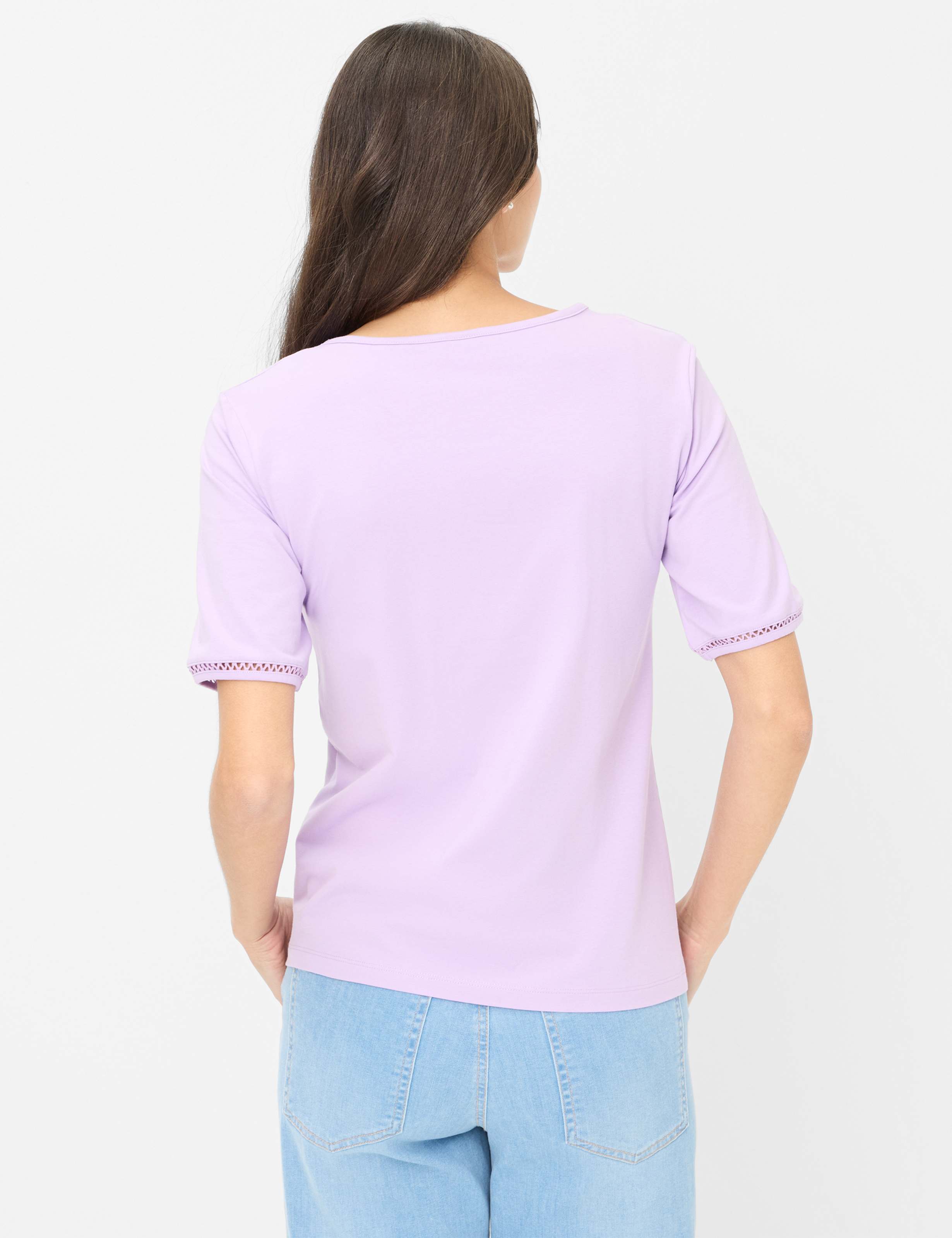 Women Style CARINA Purple - Lilac  Model back