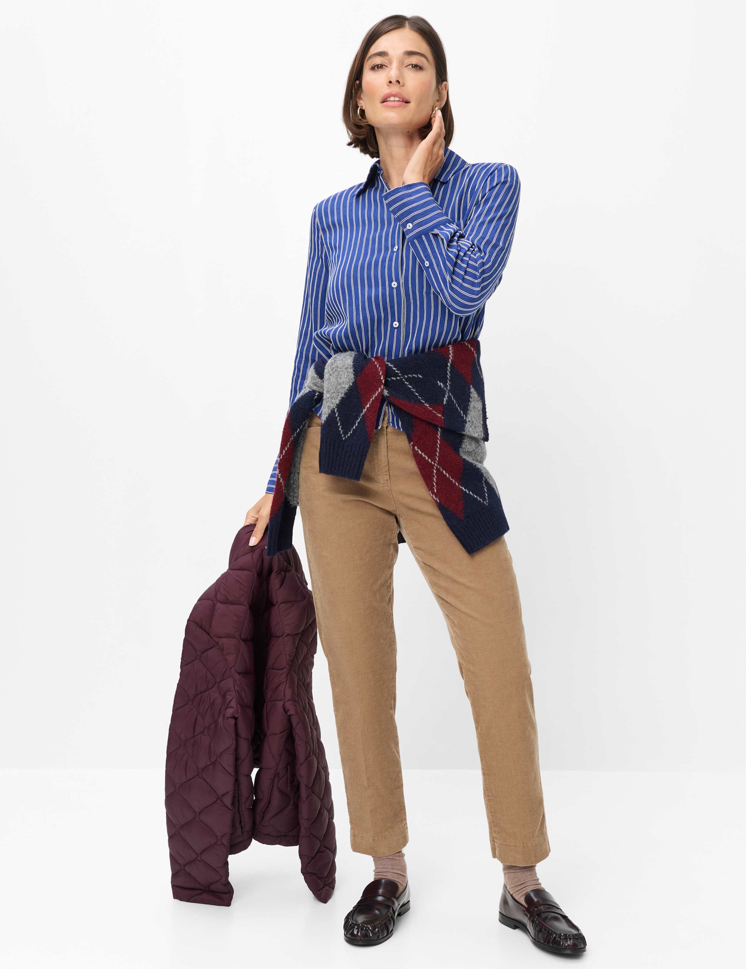 Women Style VICA Dark Blue  Model Outfit