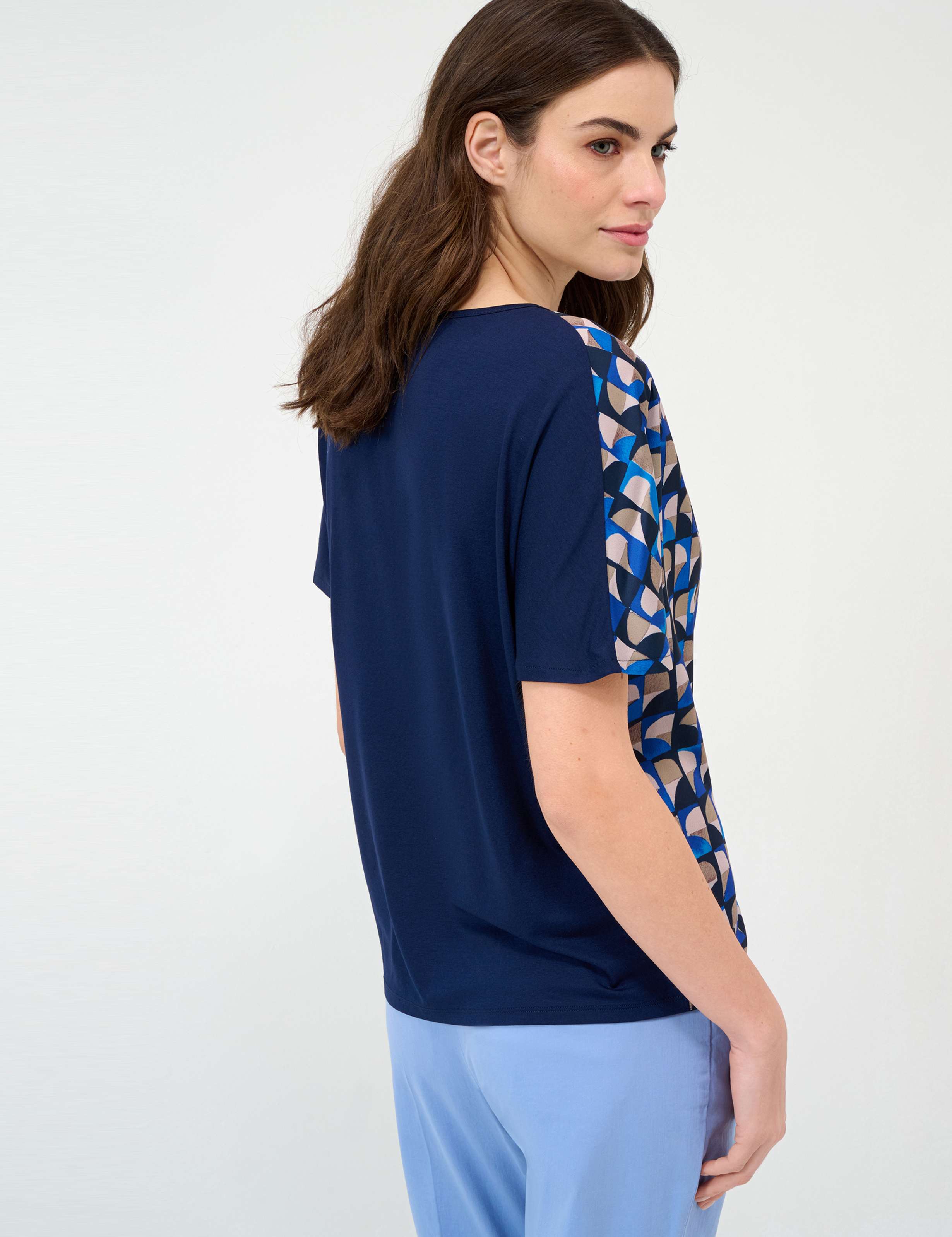 Women Style CAELEN indigo  Model back