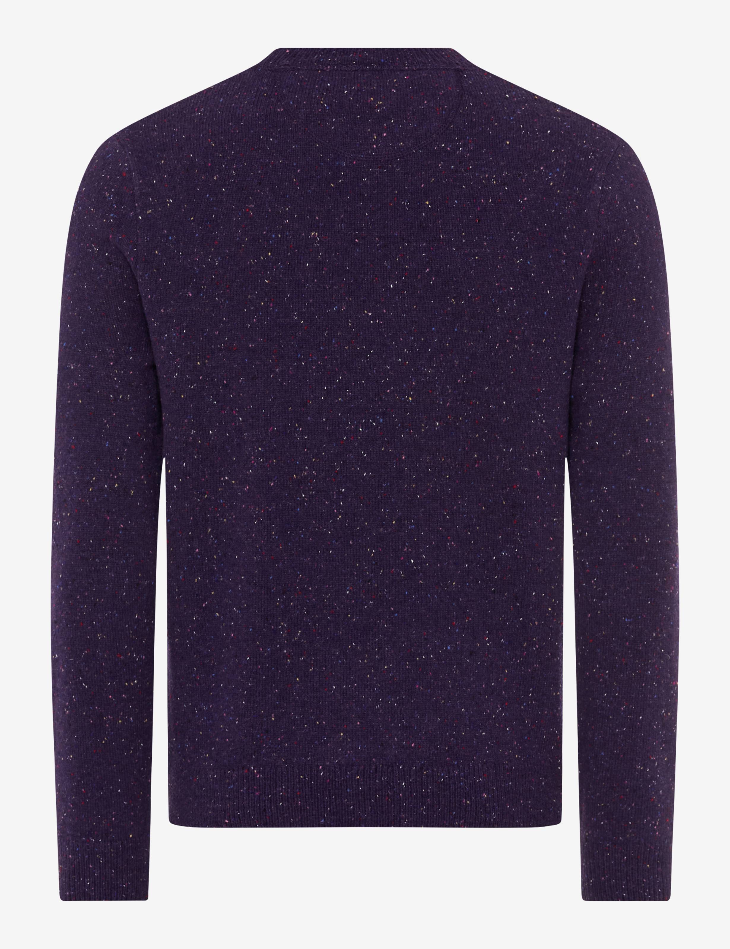 Herren Style RICK Dunkles Lila  Freisteller Rueck