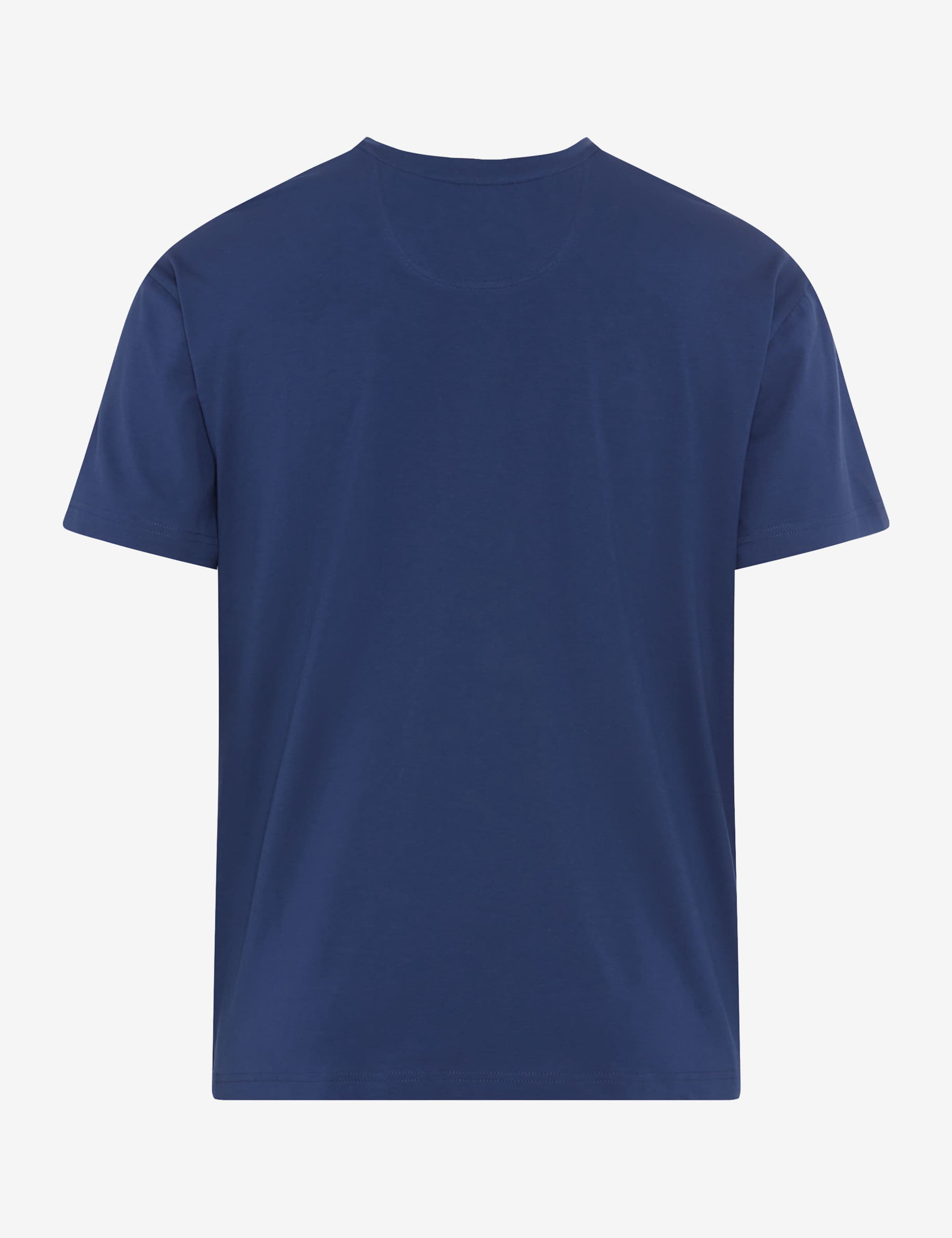 Homme Style TED Bleu  Détourage arrière