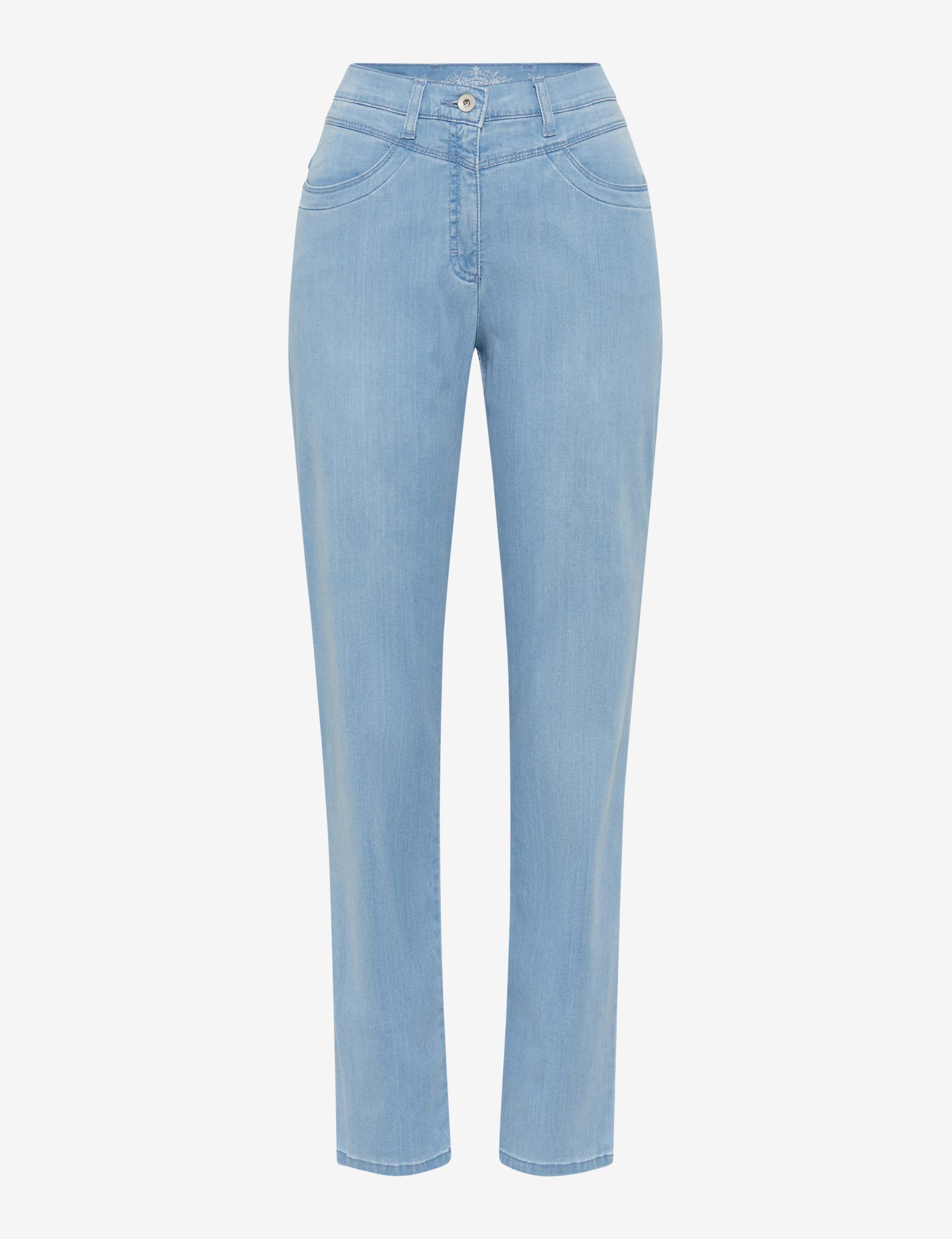 Femme Style CAREN NEW Denim Bleu Comfort Plus Fit Détourage avant
