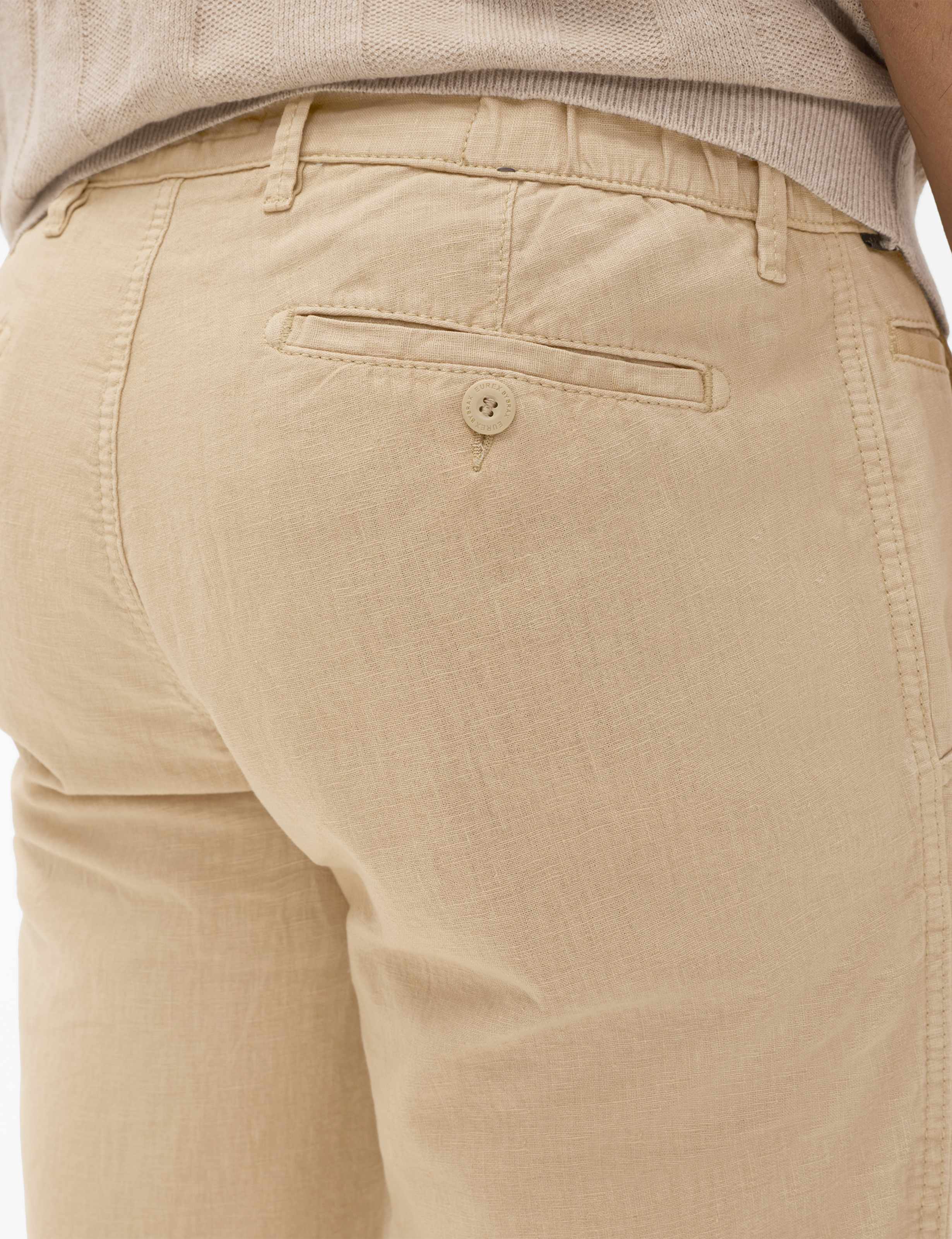 Men Style BOSSE Beige Regular Fit Detail 2