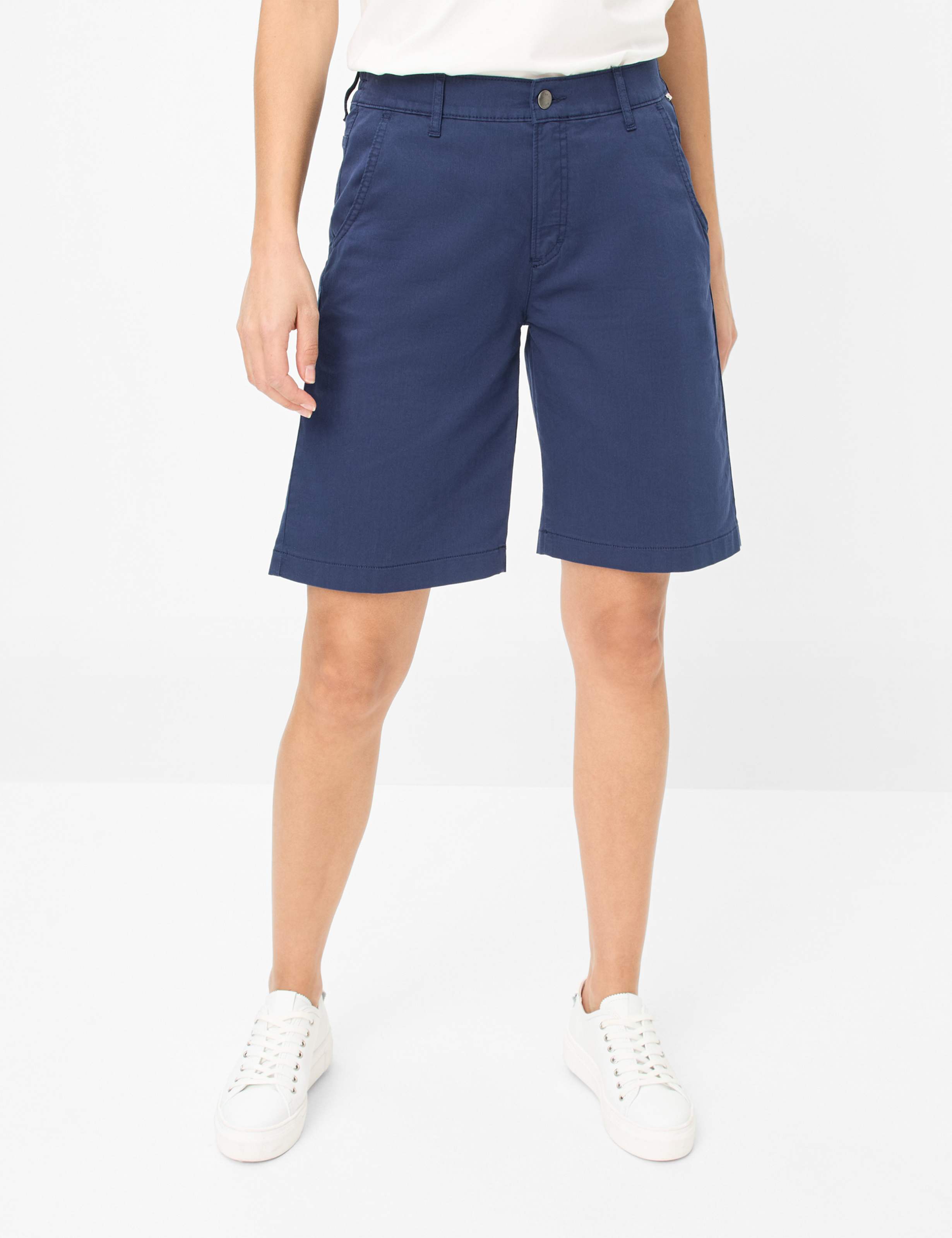 Thumbnail - Brax Damen Bermuda Style MAINE B NAVY, dunkelblau, Gr. 46