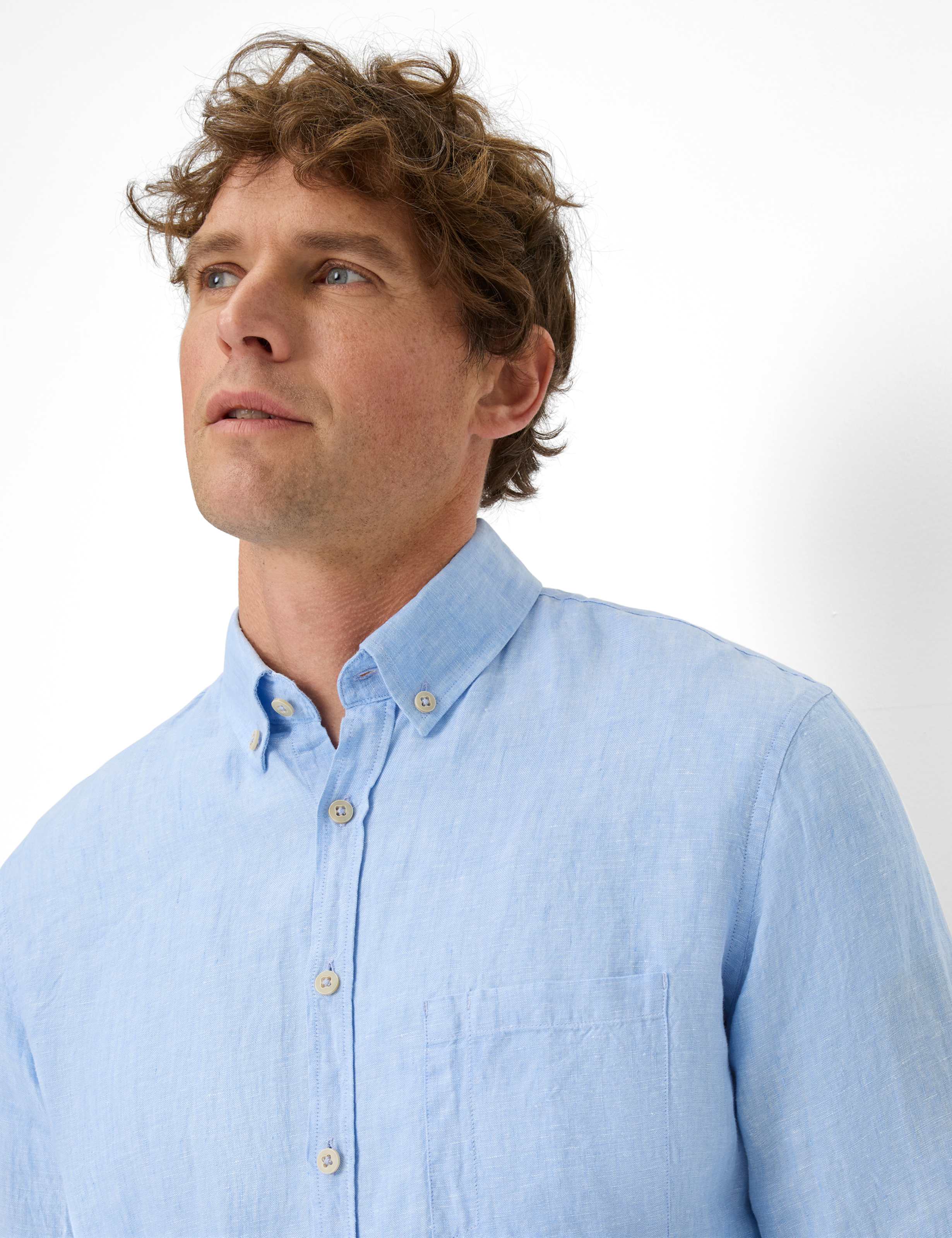 Homme Style DIRK Bleu Clair  Détail 1