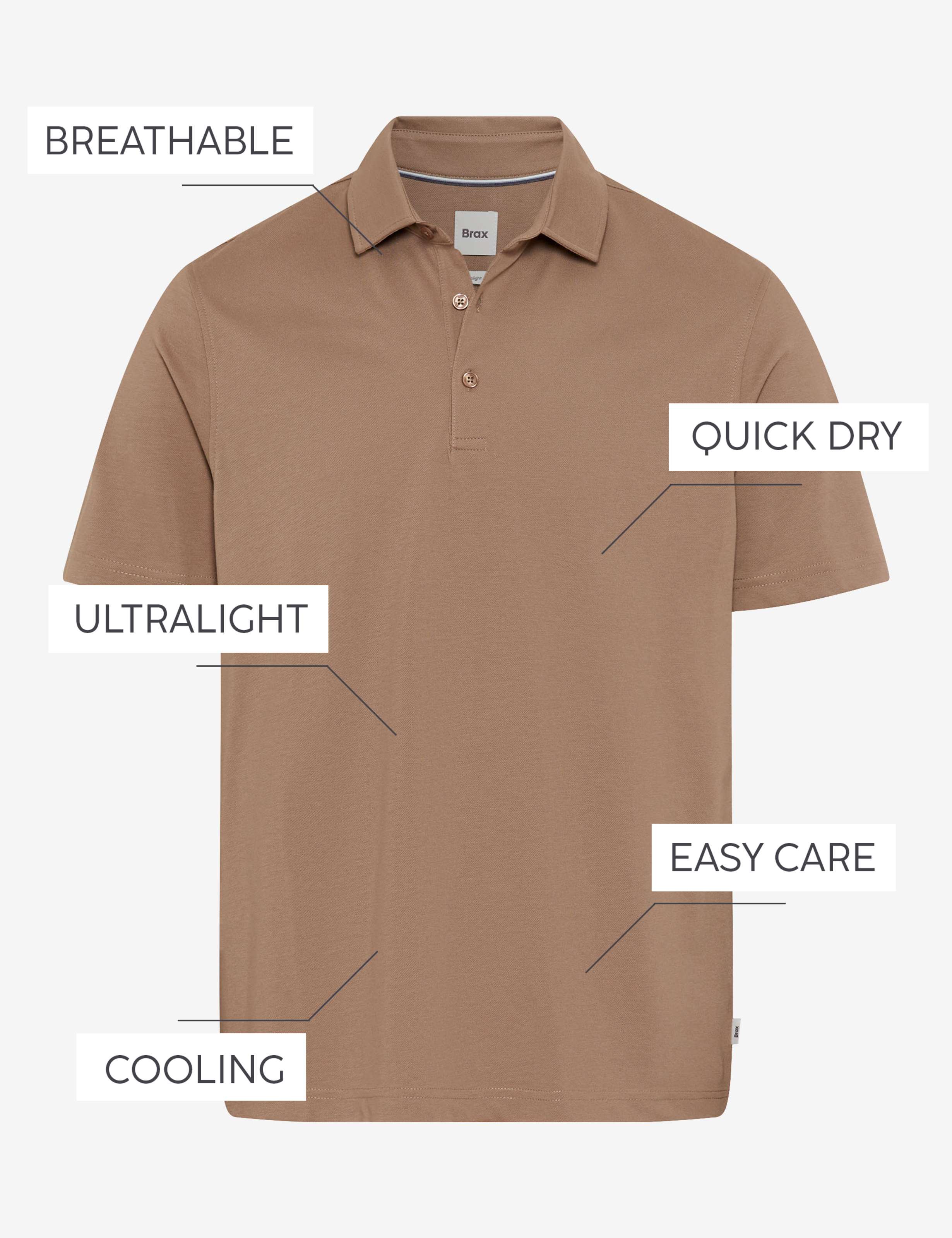 Herren Style PEPE Braun  Freisteller Front