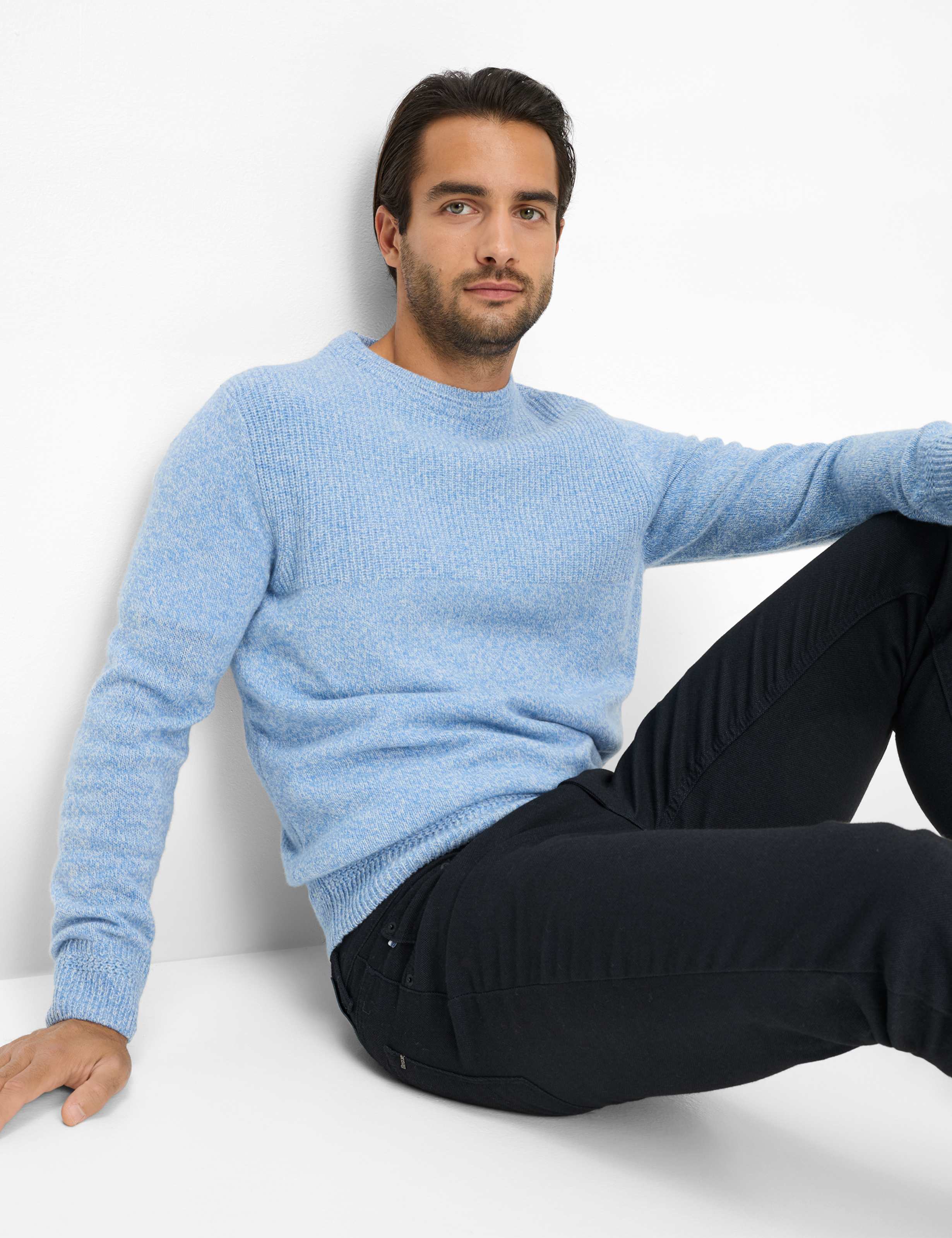 Herren Style RICK Hellblau  Detail 1