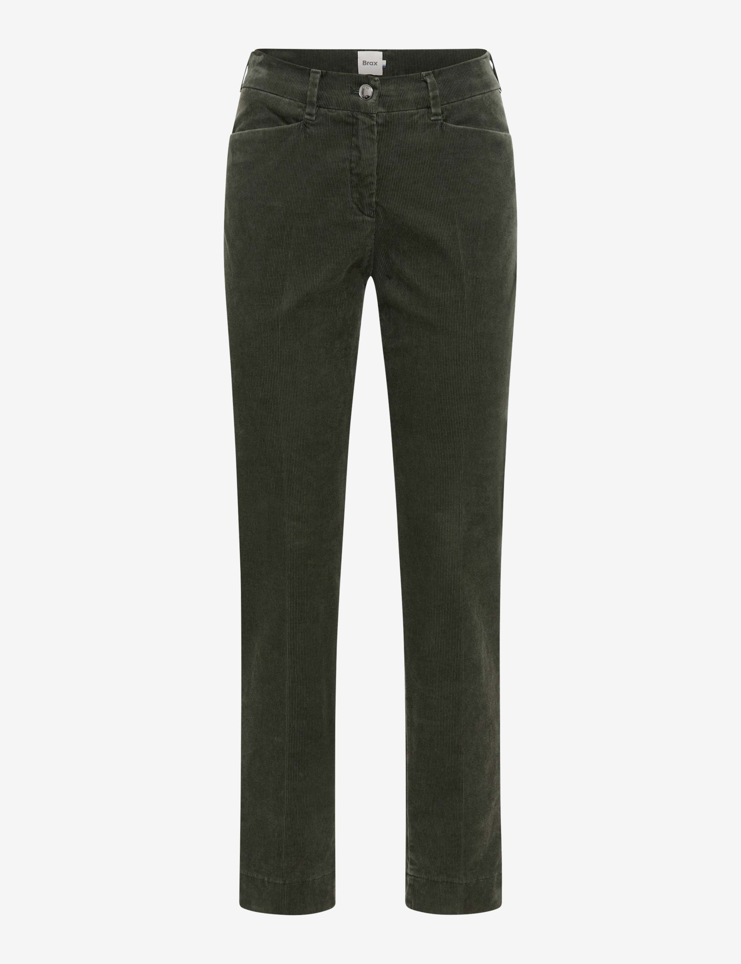Femme Style MARA S Vert Foncé Regular Fit Détourage avant