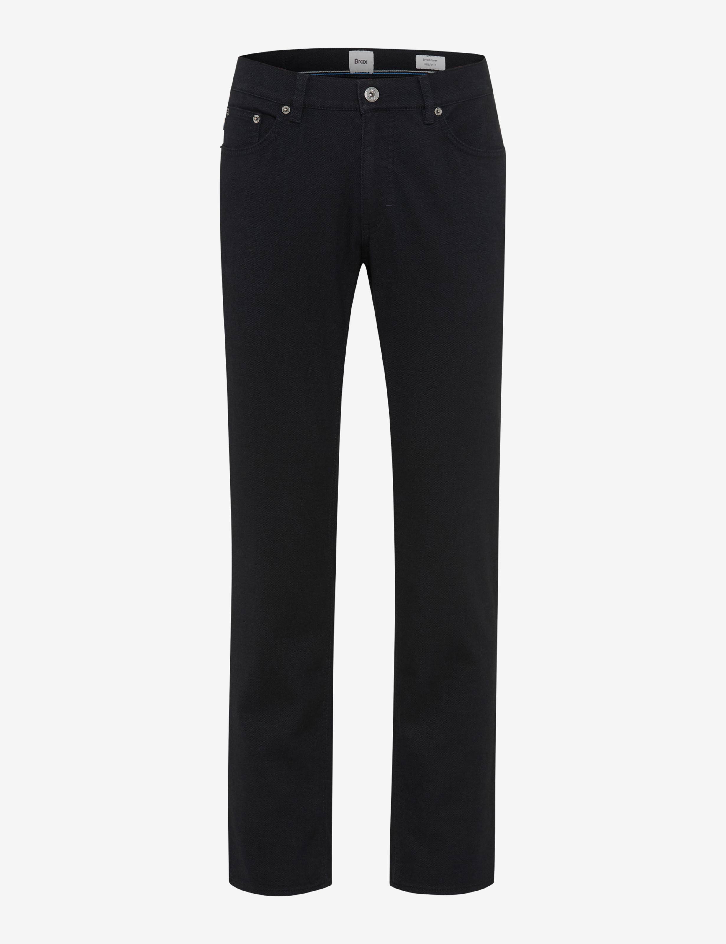 Homme Style COOPER Bleu Foncé Regular Fit Détourage avant
