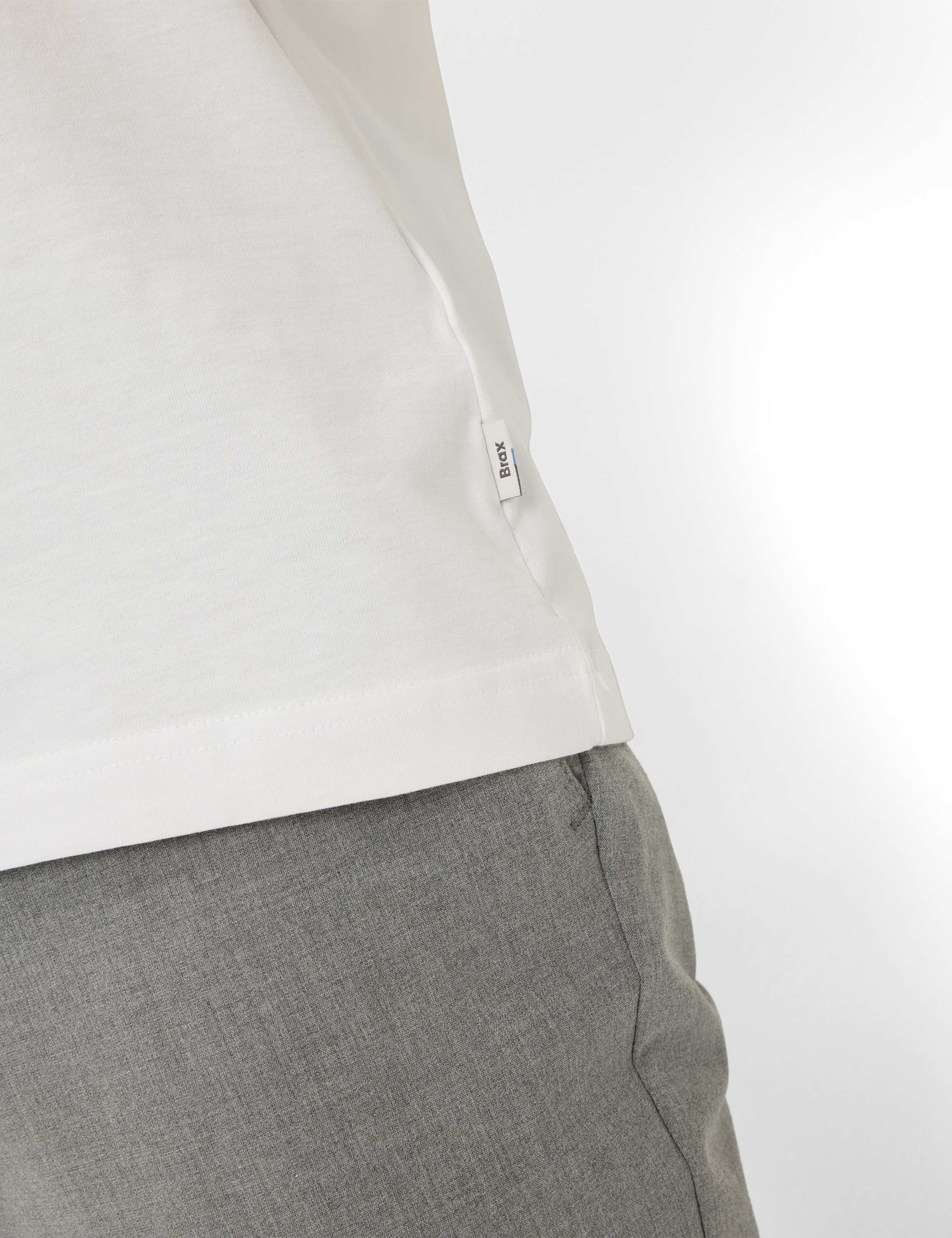 Herren Style TED Weiß  Detail 2