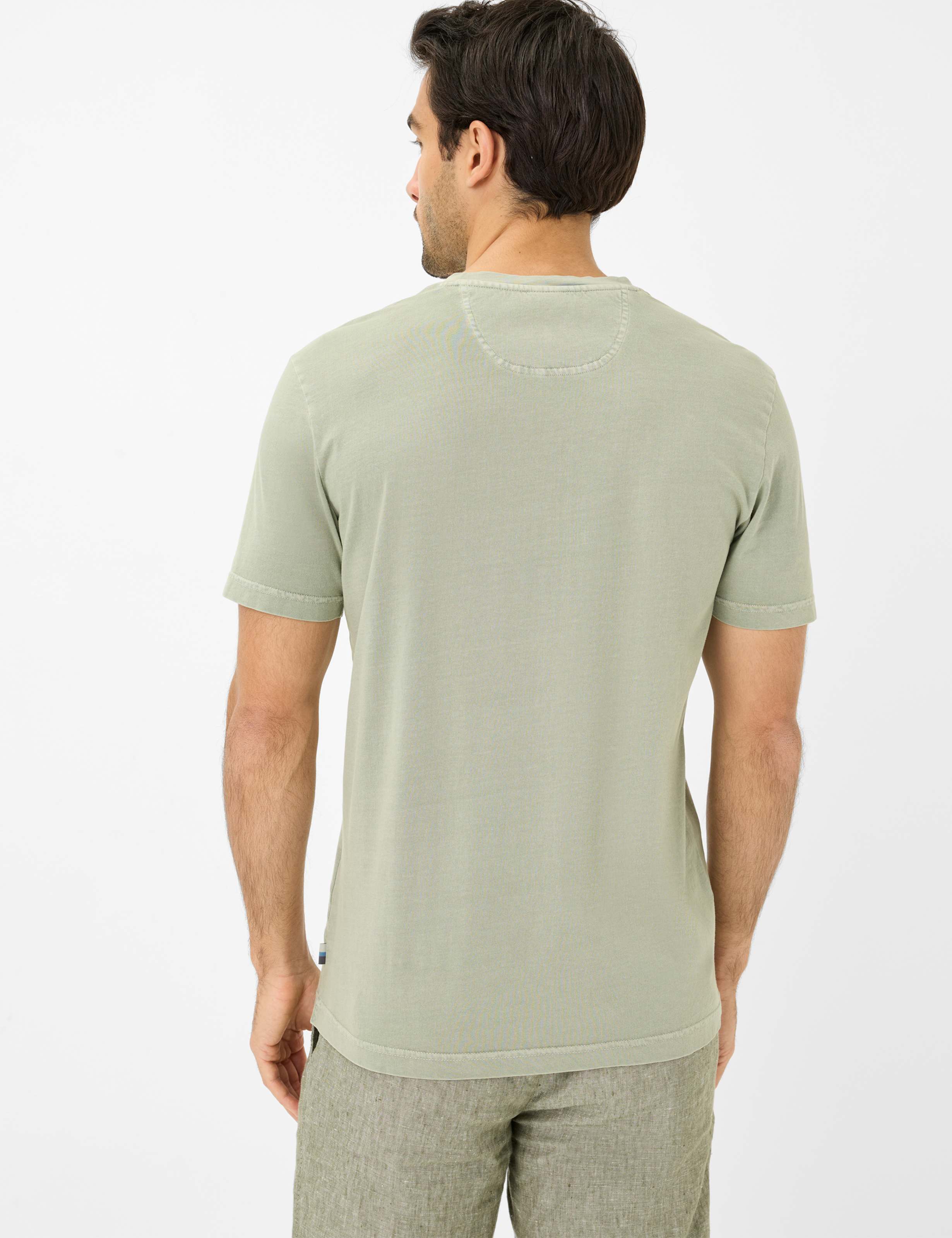 Herren Style TED Hellgrün  Model Rueck