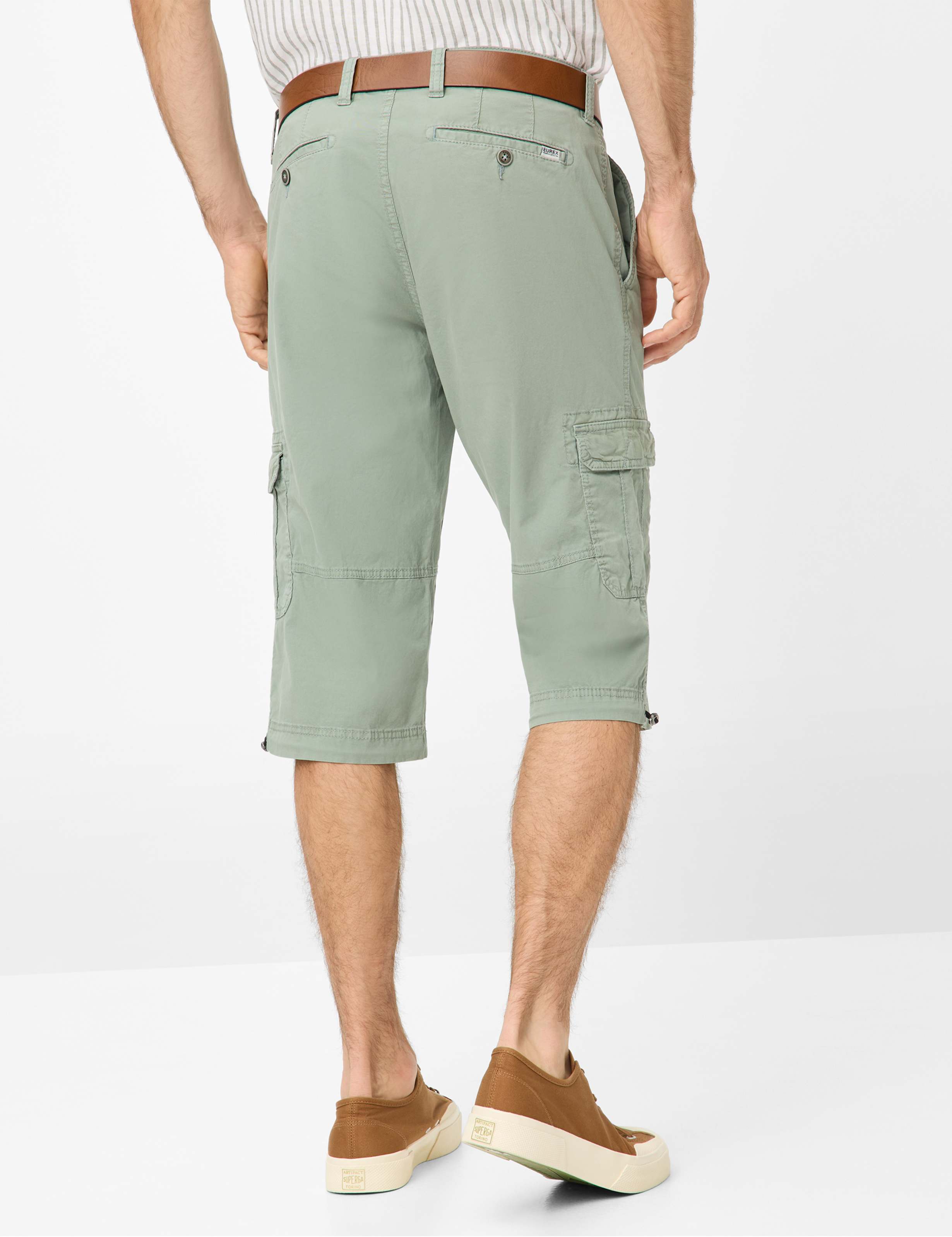 Thumbnail - Eurex by Brax Herren Bermuda Style BILL, hellgrün, Gr. 31U