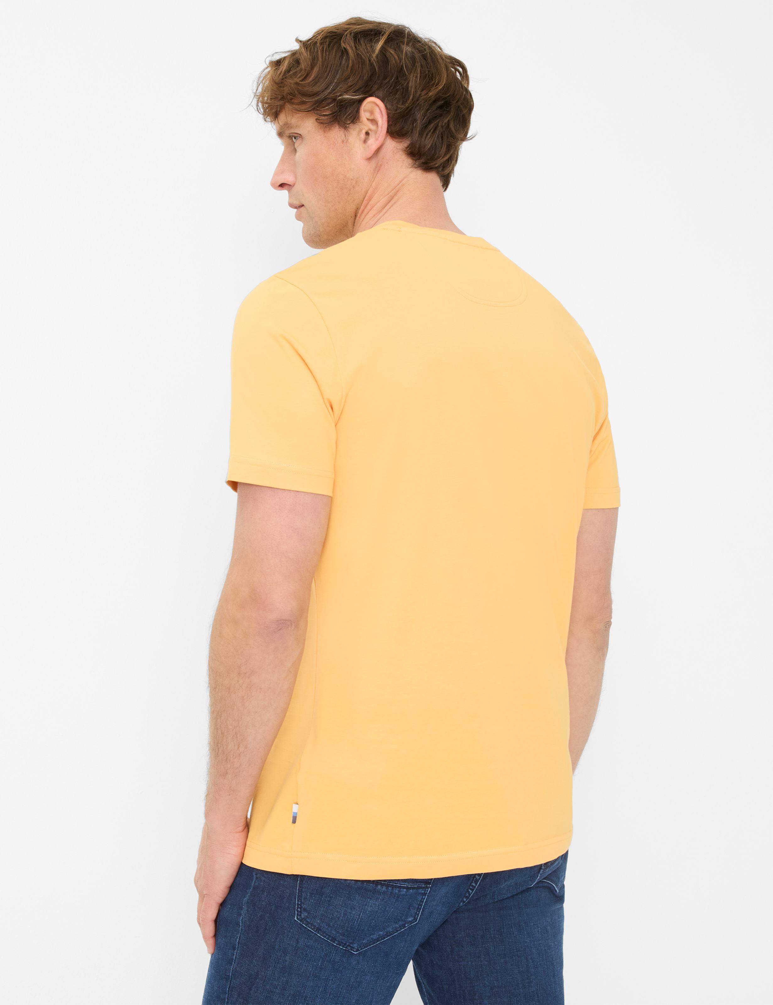 Herren Style TED Gelb  Model Rueck