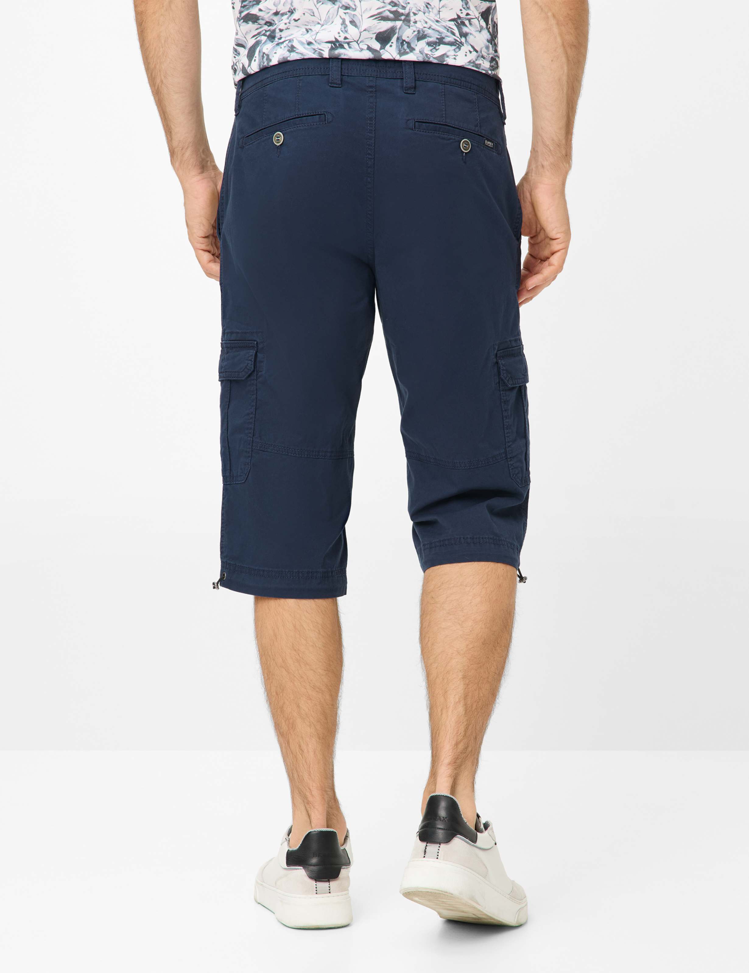 Homme Style BILL Bleu Foncé Regular Fit Dos mannequin