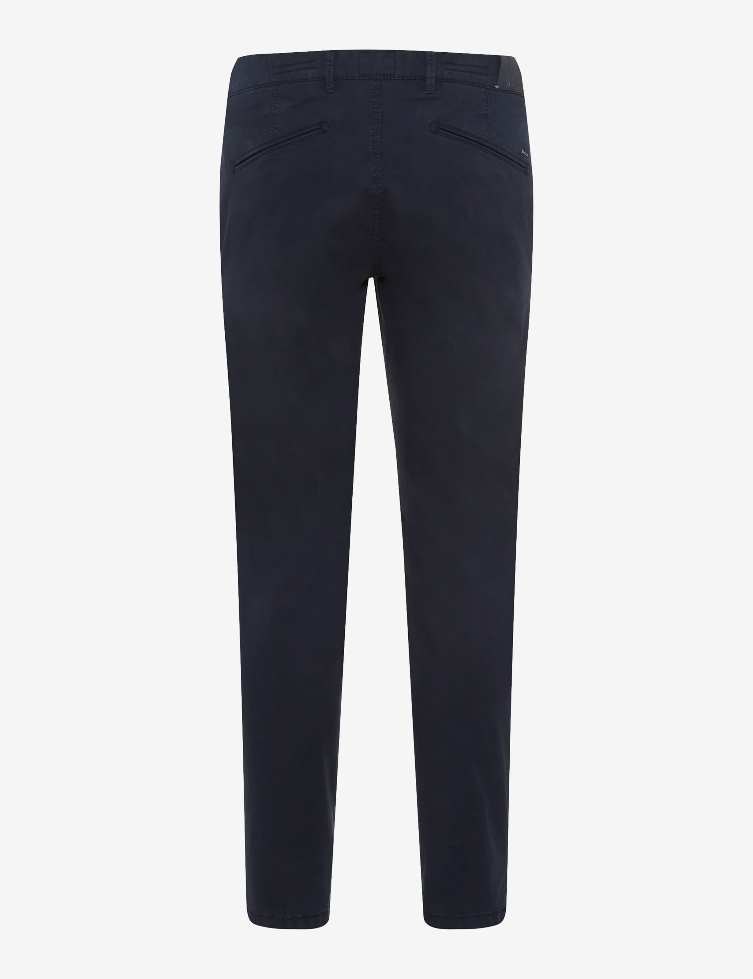 Homme Style SILVIO Bleu Foncé Slim Fit Détourage arrière