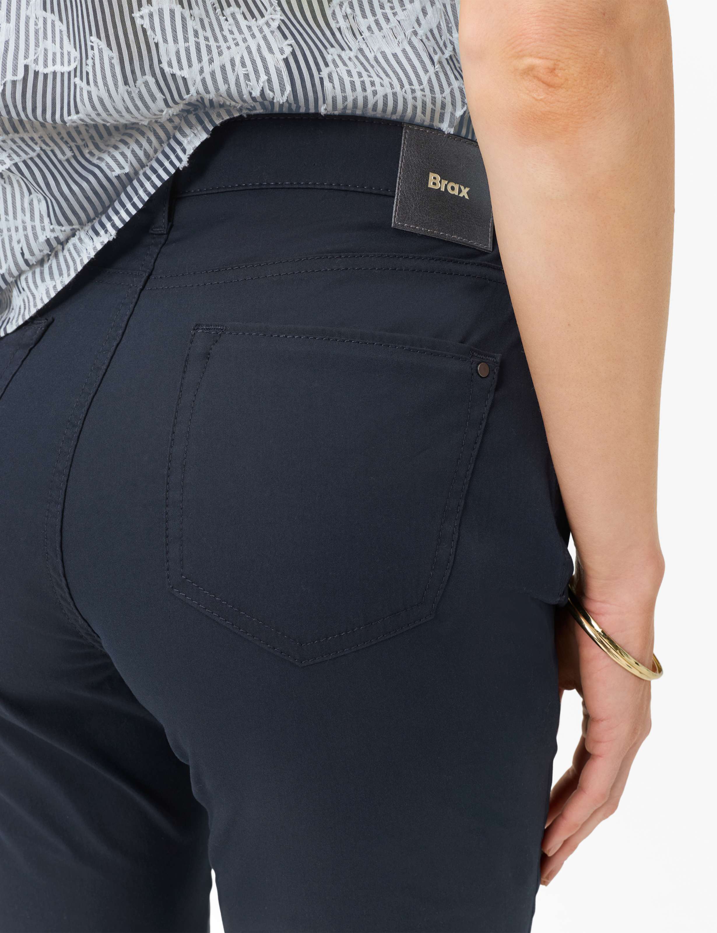 Femme Style MARY C Bleu Foncé Regular Fit Détail 2