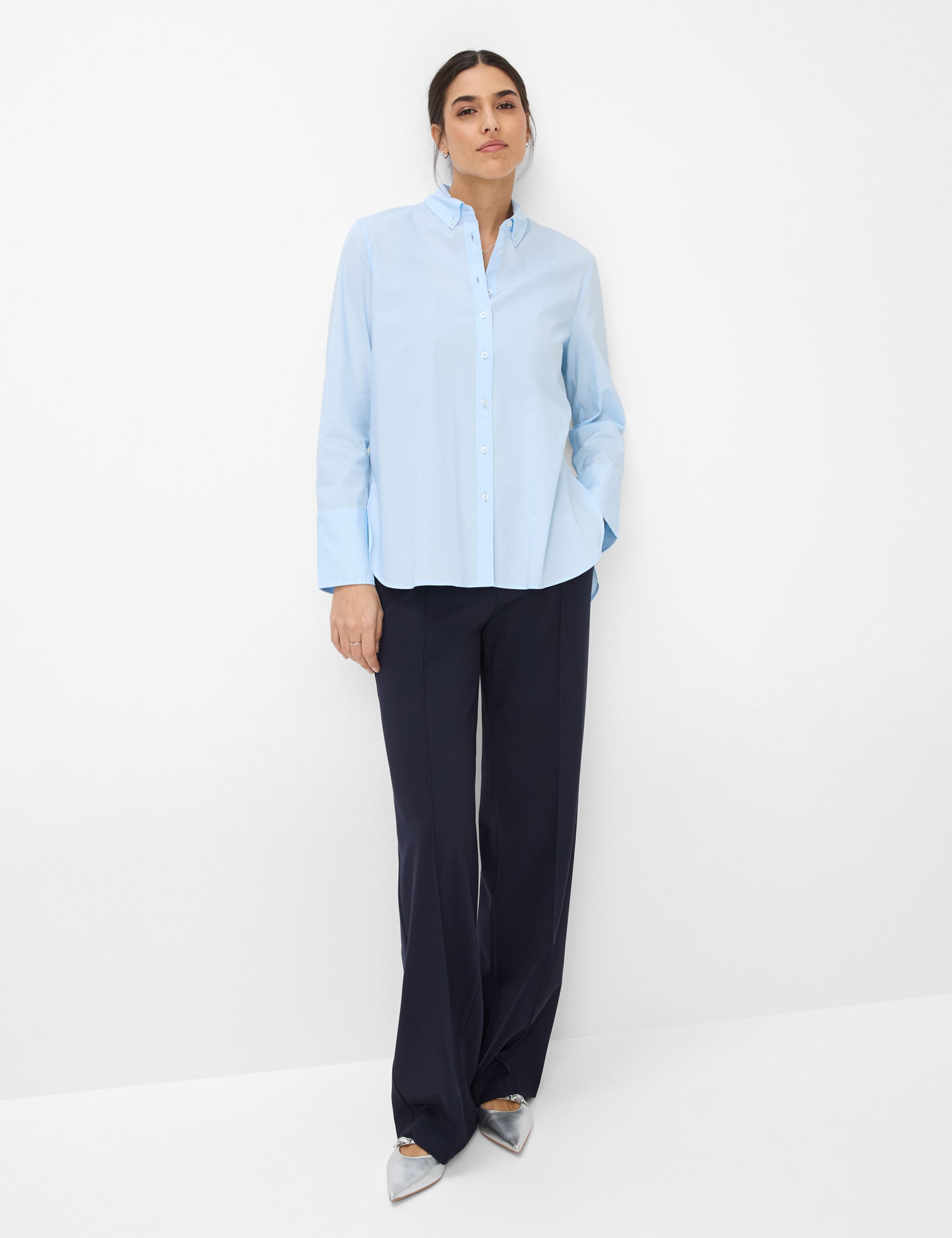 Dame Style VIKI Lysblå  Model Outfit