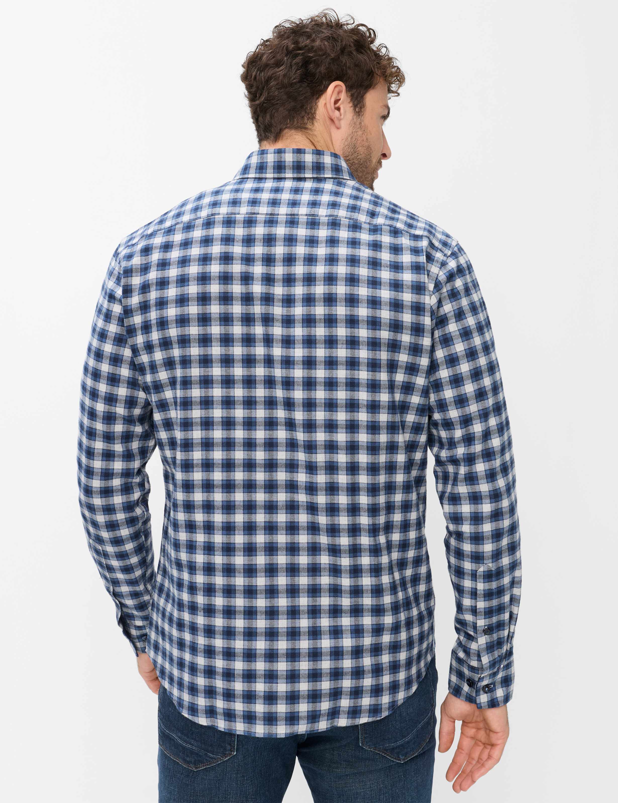Homme Style DANIEL Bleu Foncé  Dos mannequin