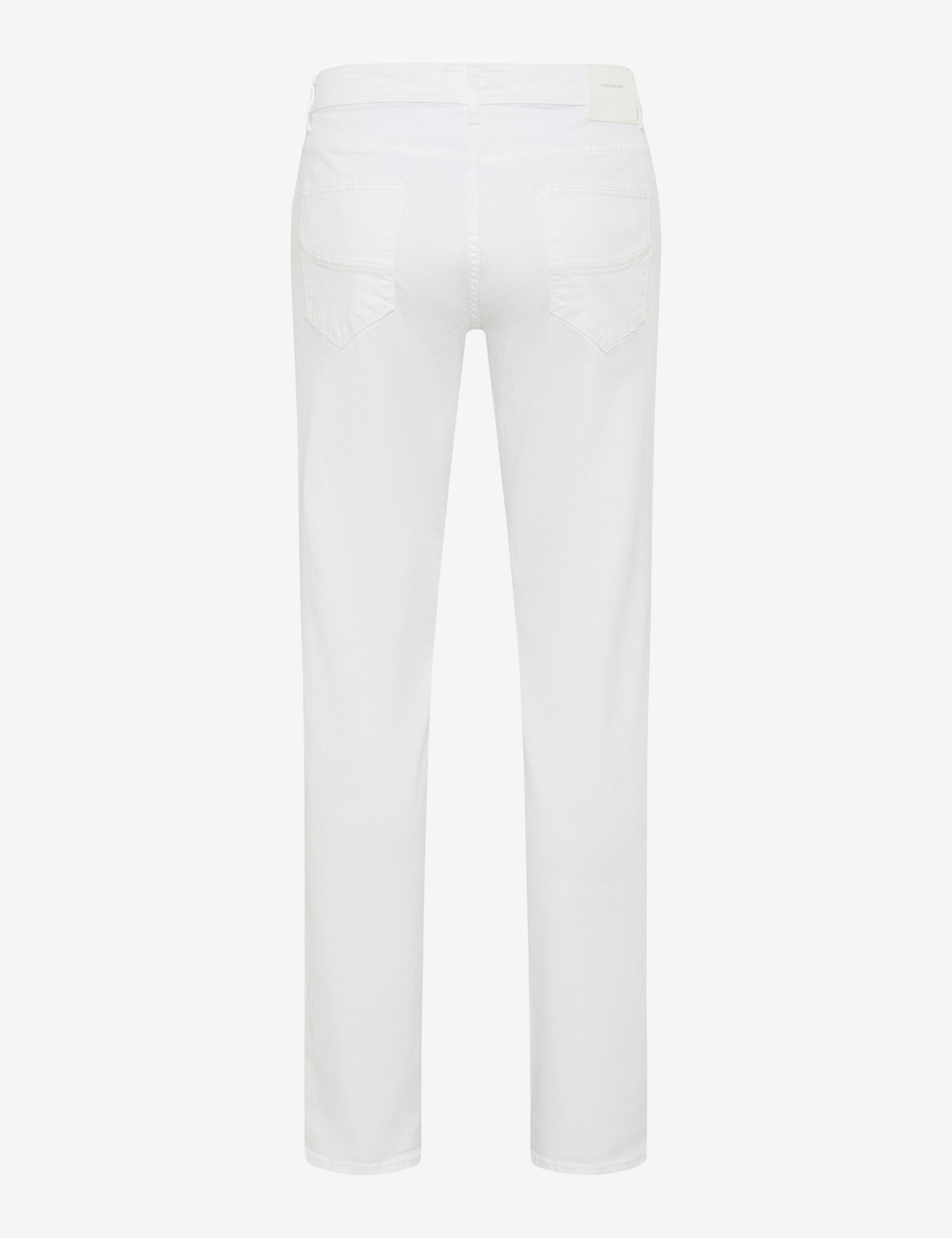 Men Style CADIZ Denim White Straight Fit Stand-alone rear view