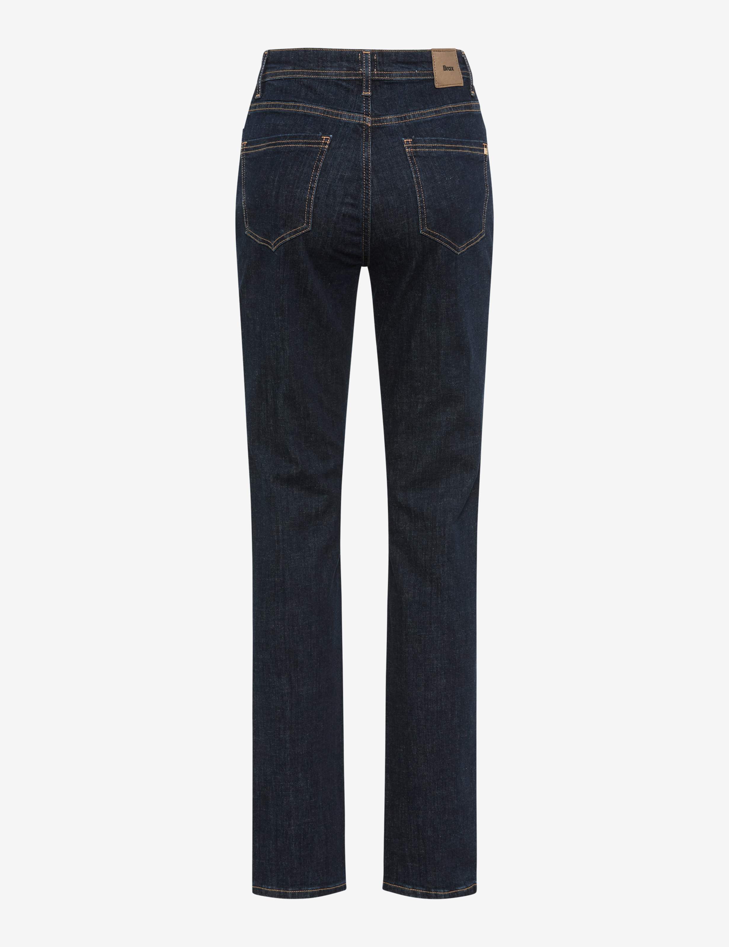 Femme Style CAROLA Denim Bleu Foncé Feminine Fit Détourage arrière