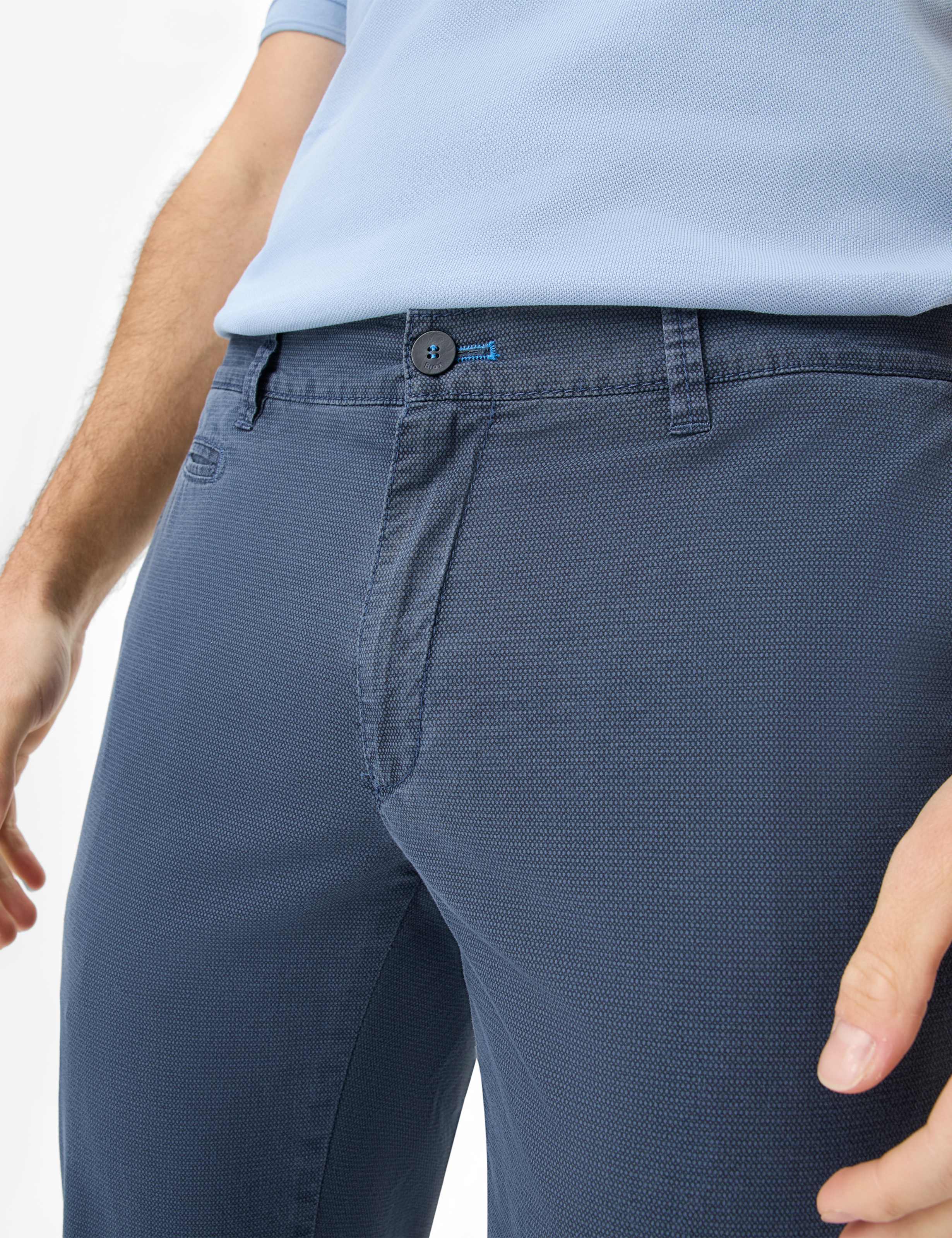 Herren Style FABIO Dunkelblau Modern Fit Detail 2