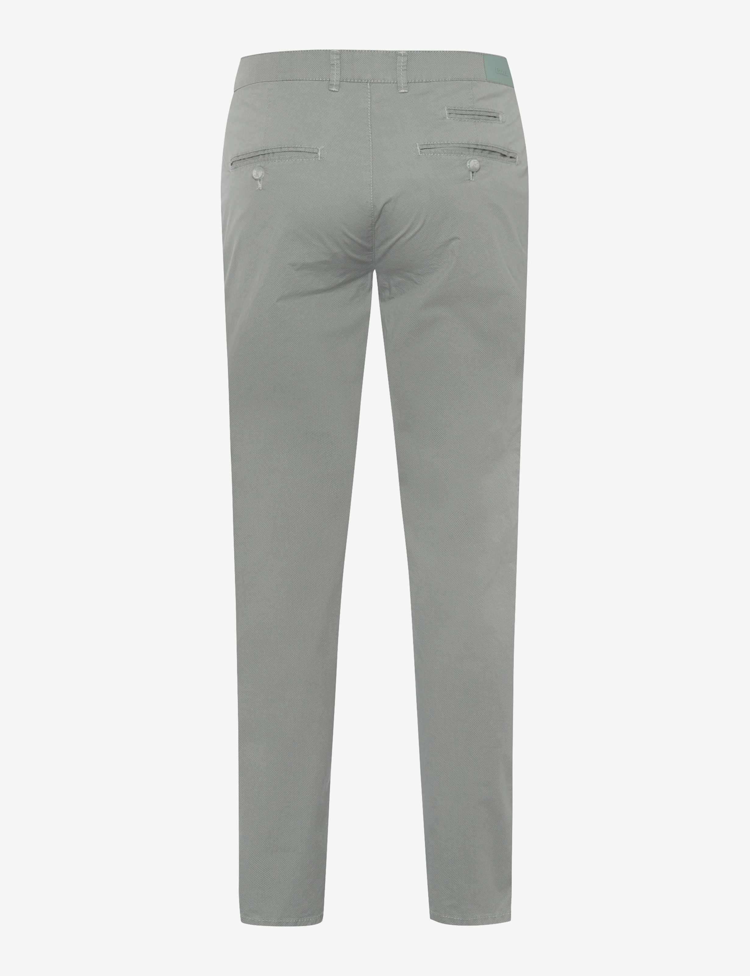 Men Style FABIO Green Modern Fit Stand-alone rear view