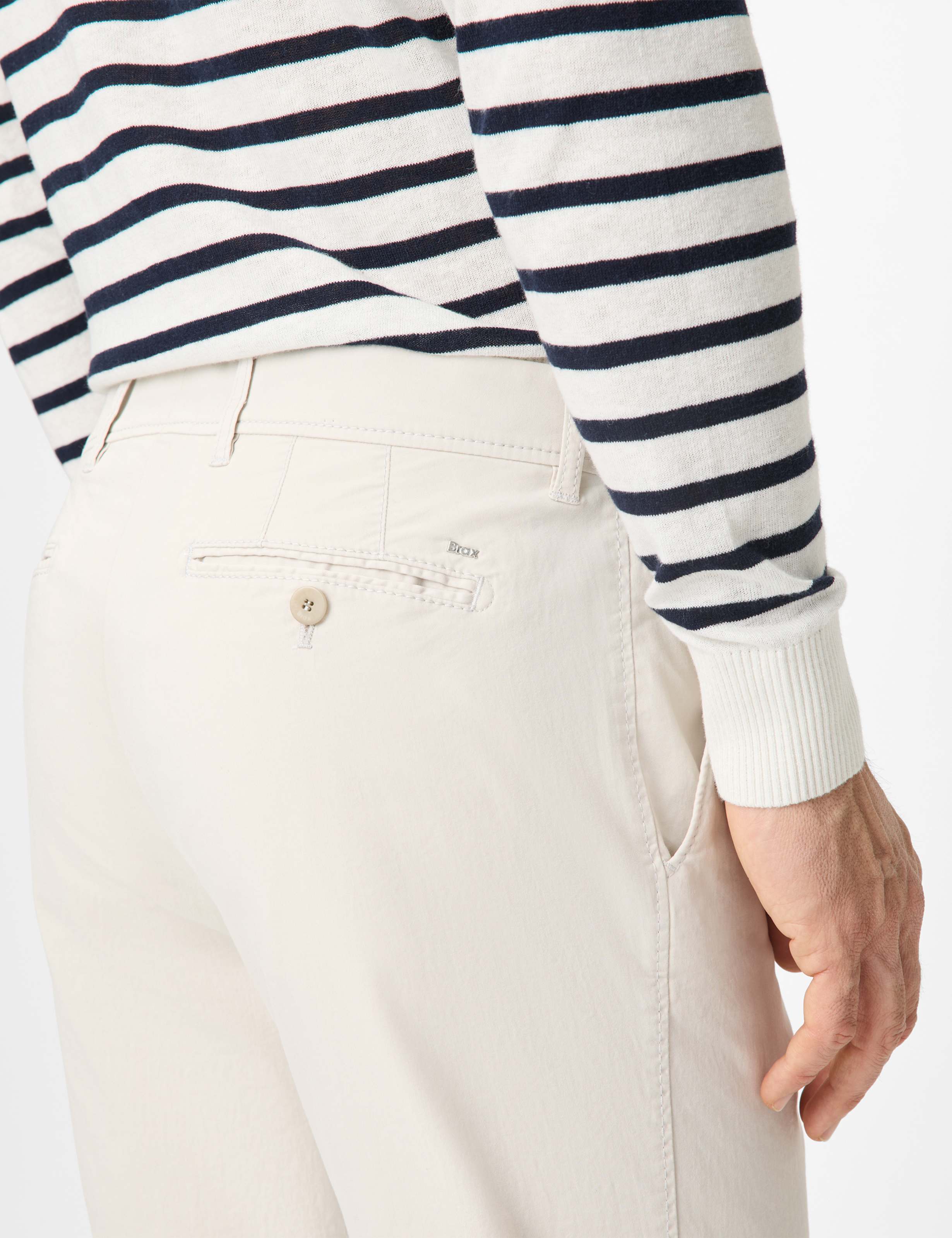 Homme Style EVANS Beige Clair Regular Fit Détail 2