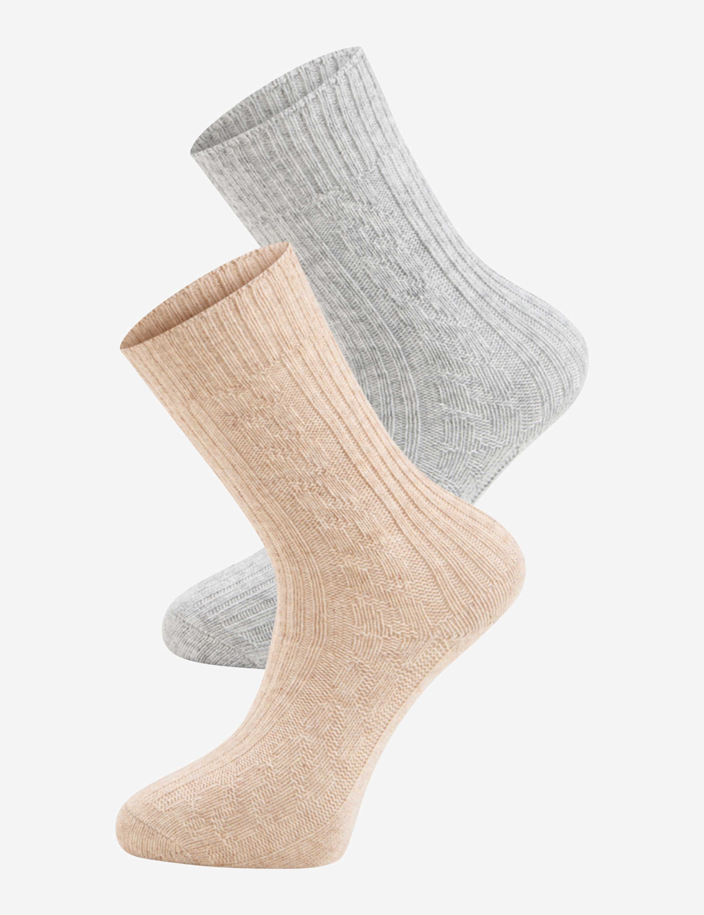 Damen Style DAMENSOCKEN Beige  Freisteller Front