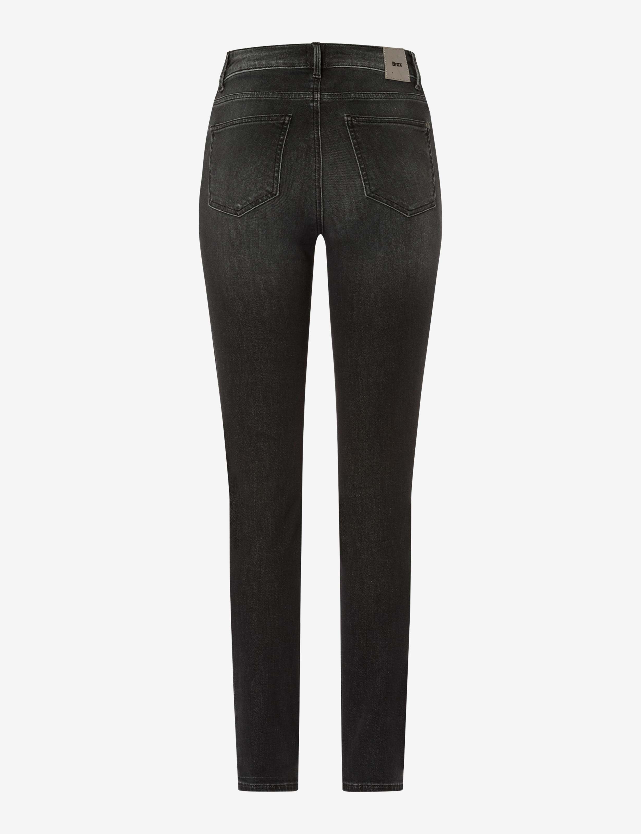 Femme Style SHAKIRA Denim Gris Moyen Slim Fit Détourage arrière