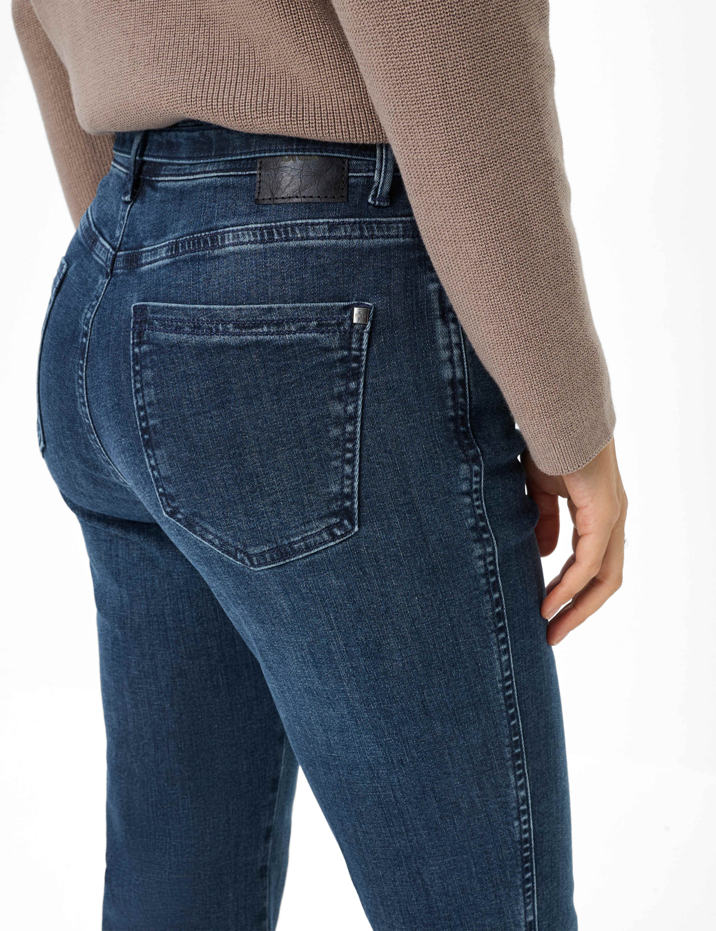 Femme Style MARY Denim Bleu Foncé Regular Fit Détail 2