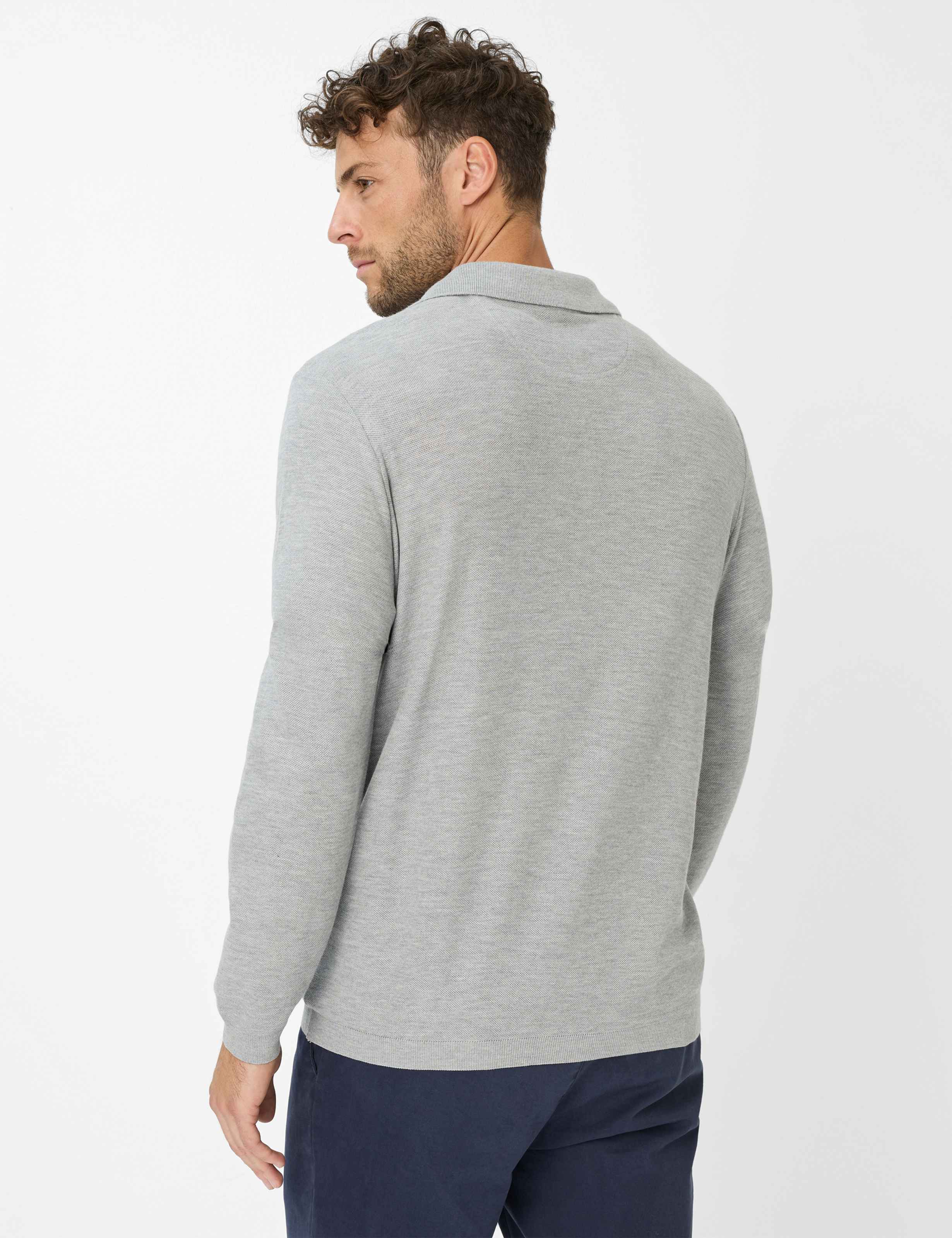 Homme Style PAROS Gris Clair  Dos mannequin