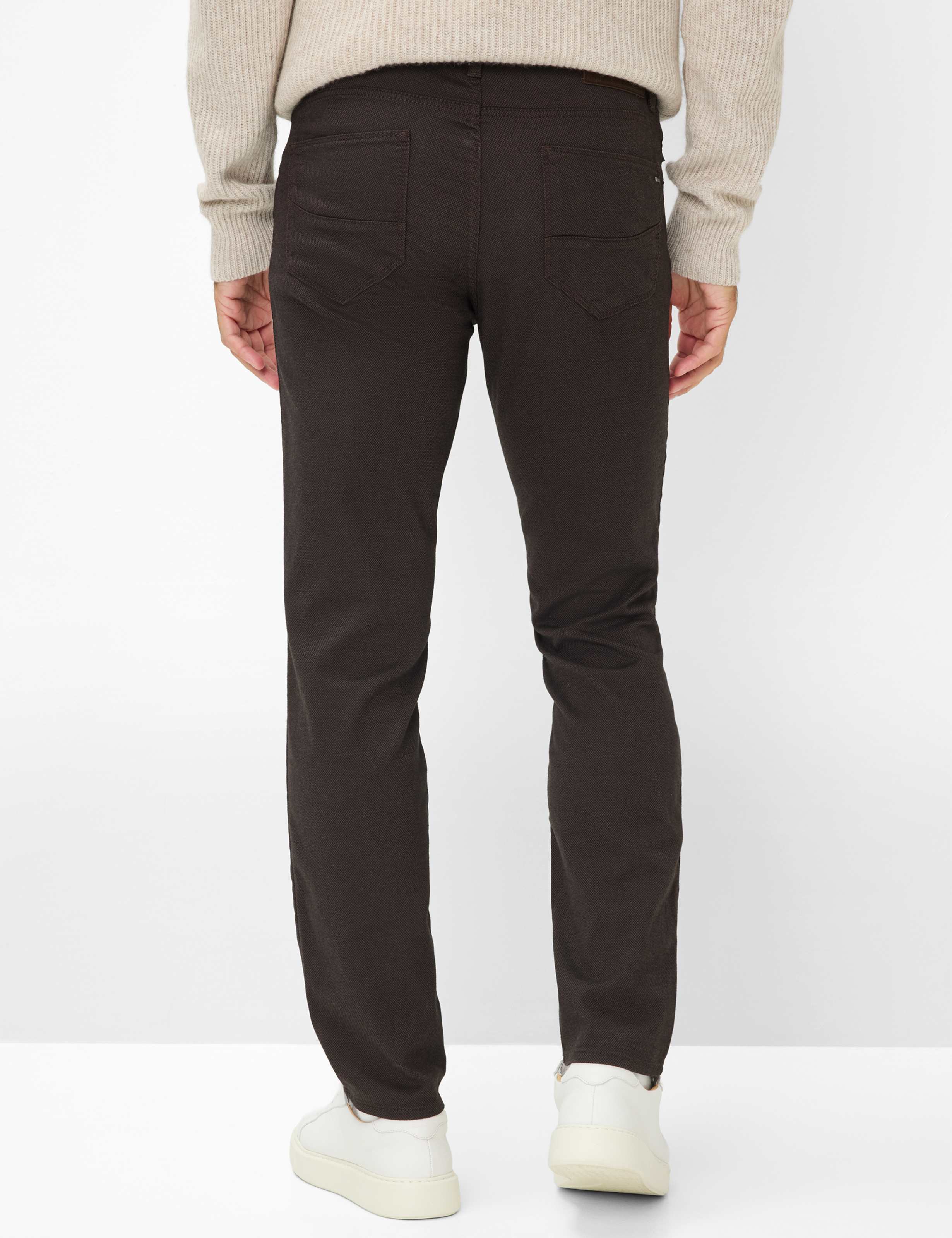Thumbnail - Brax Herren Five-Pocket-Hose Style CADIZ NOUGAT, dunkelbraun, Gr. 31/32