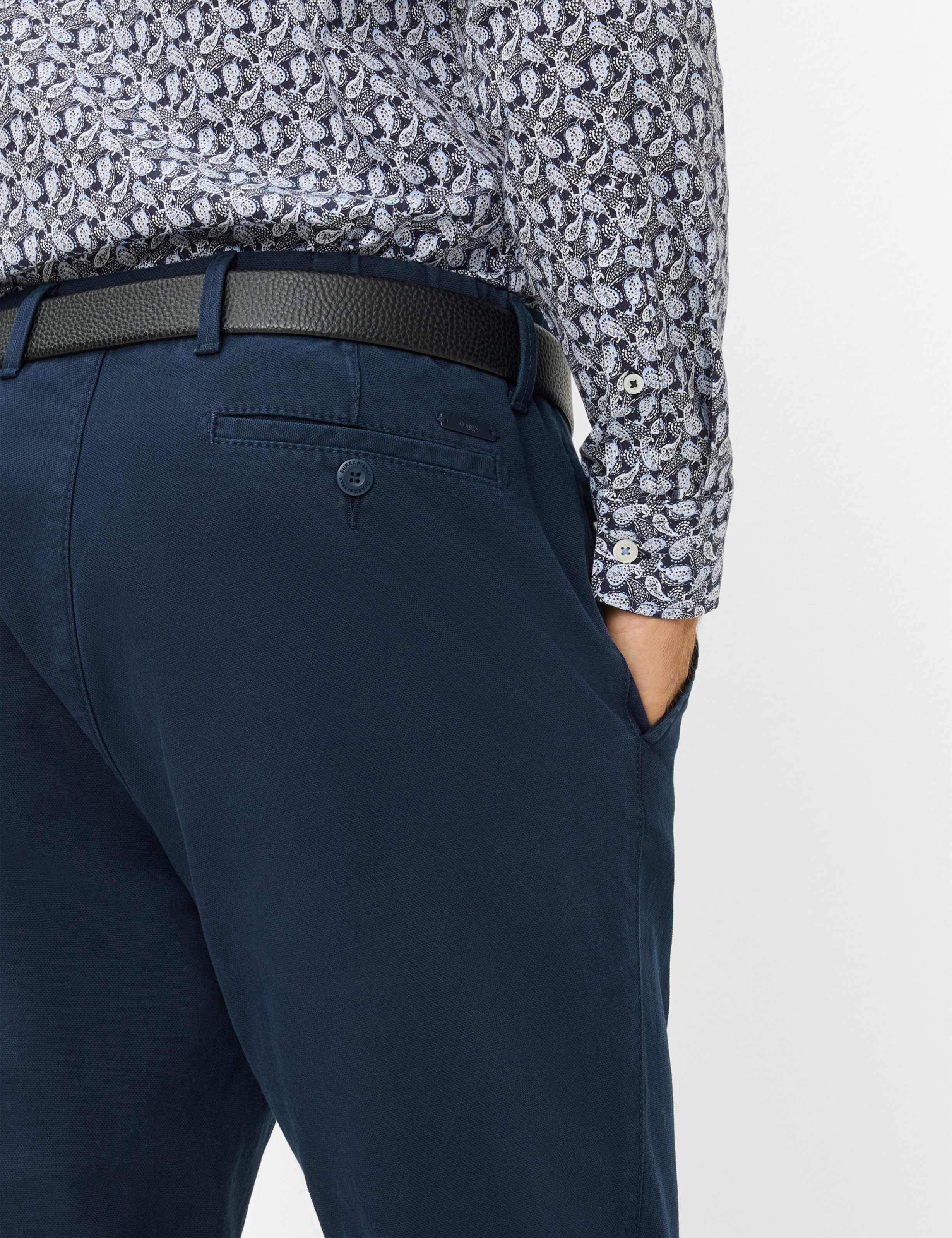 Herren Style THILO Dunkelblau Regular Fit Detail 1