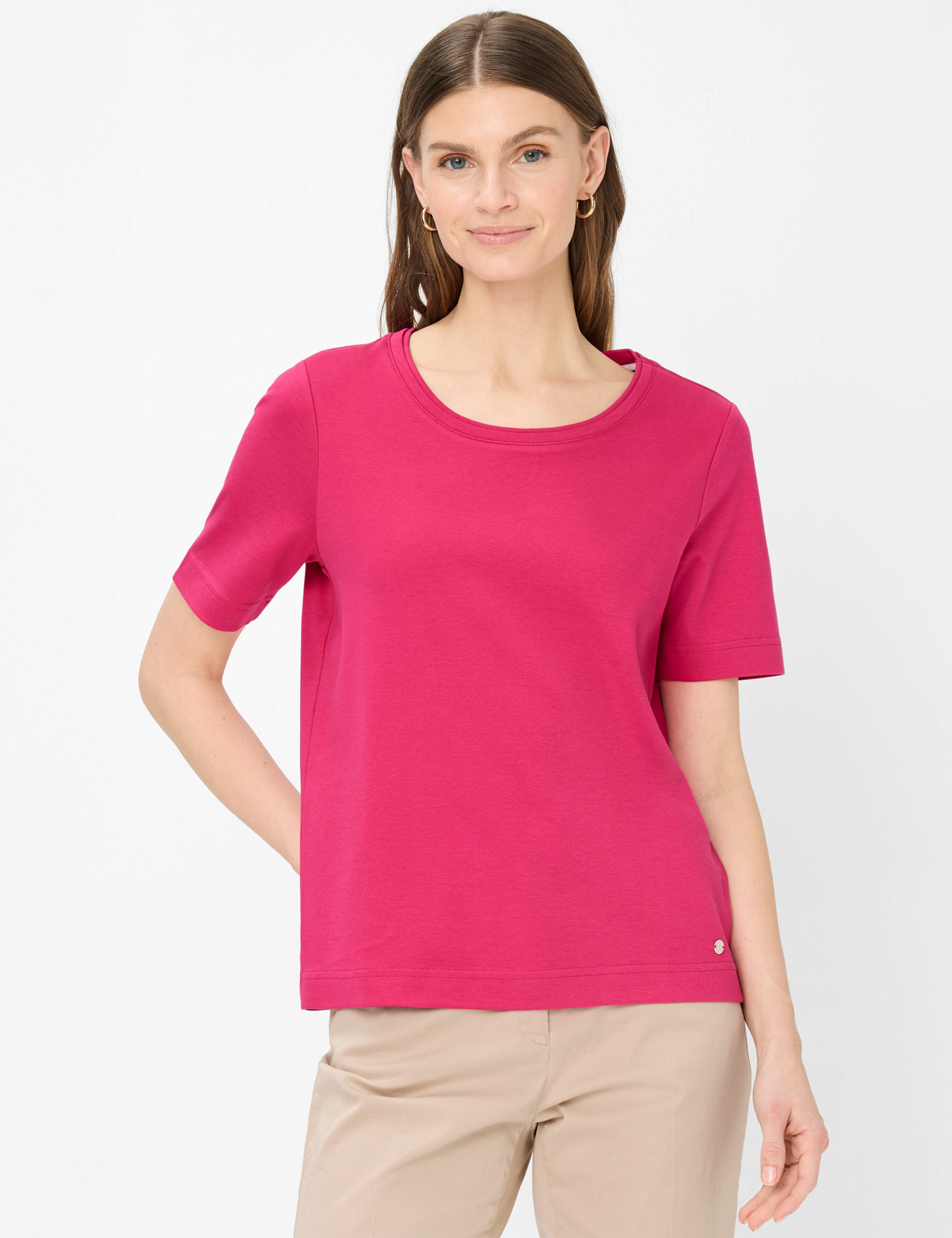 Thumbnail - Brax Damen Shirt Style CIRA S raspberry sorbet, Rosa, Gr. 40