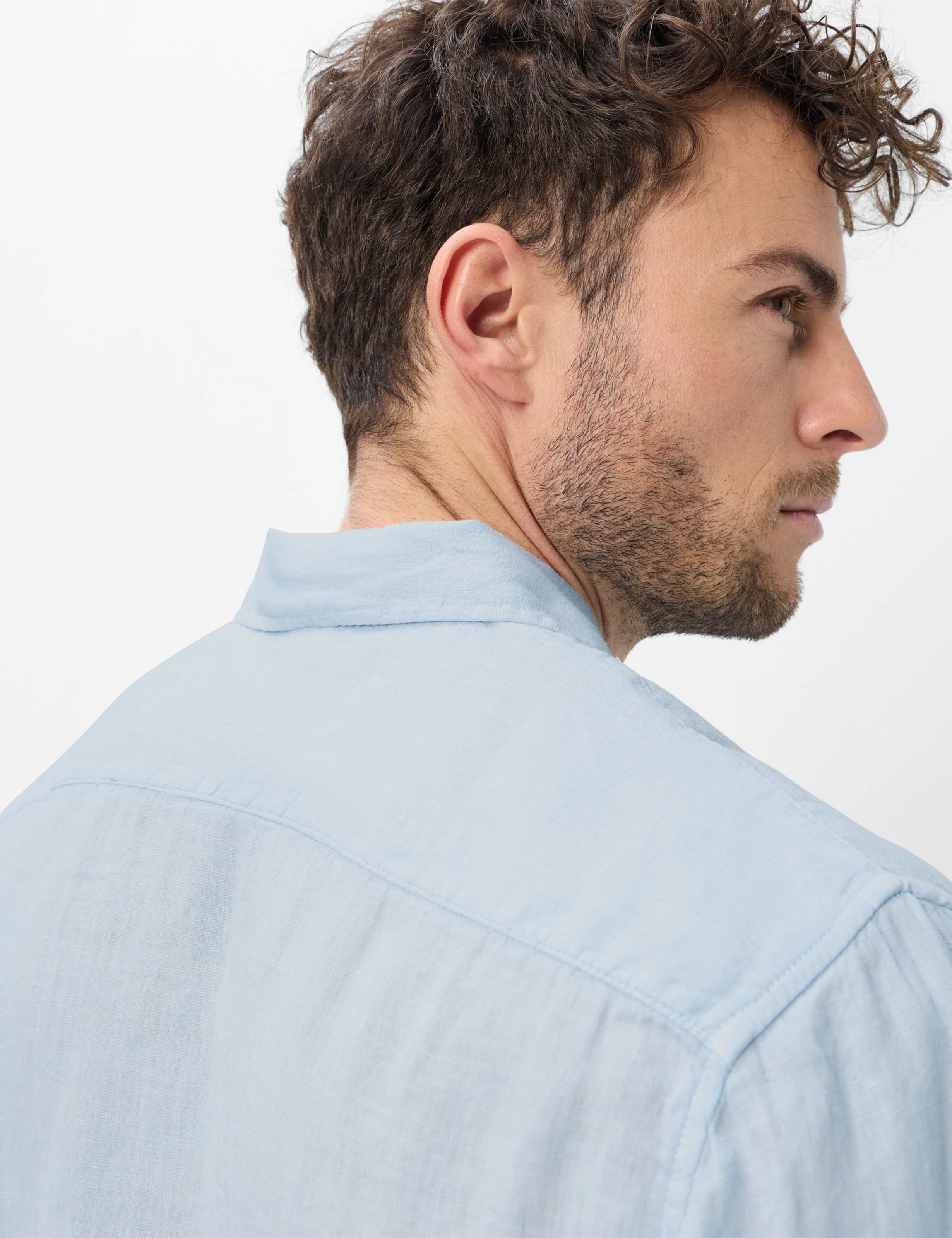 Heren Style LUKE Lichtblauw  Detail 2