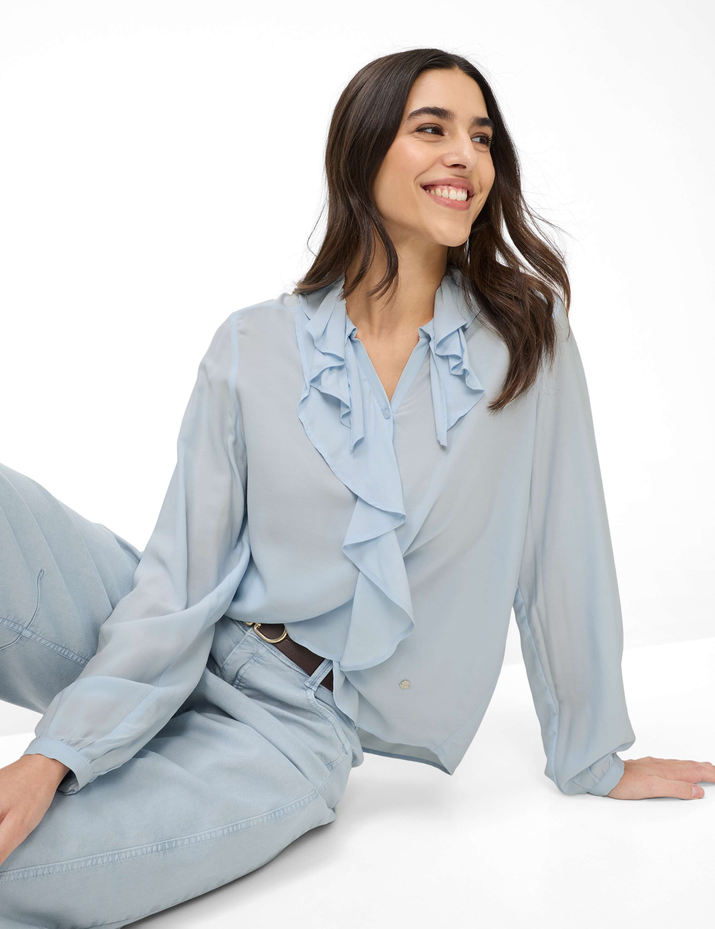 Femme Style VIVI Bleu Clair  Détail 1