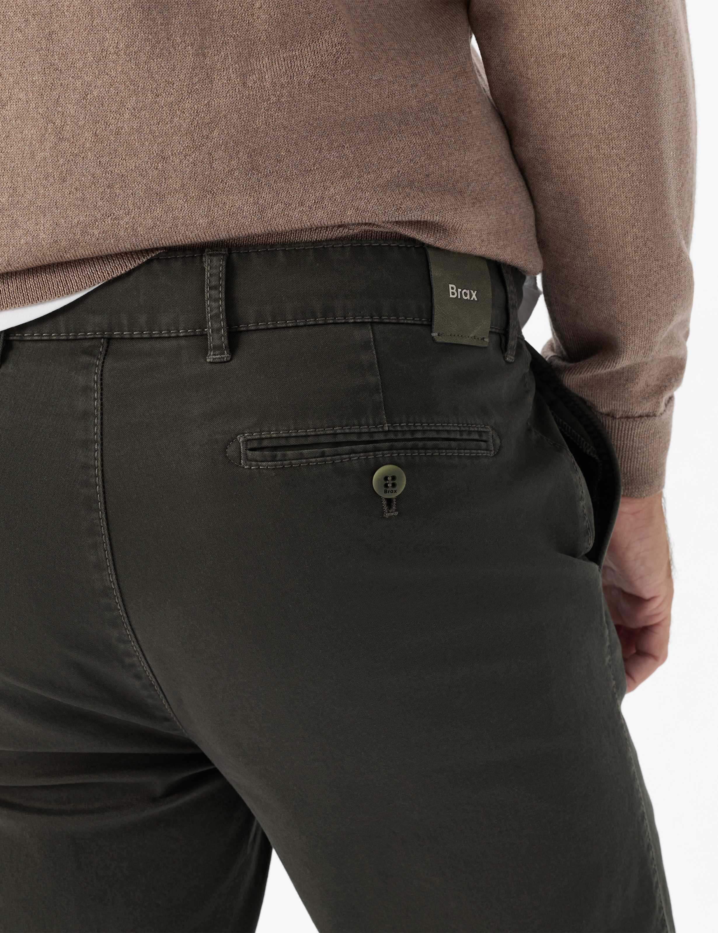 Herre Style EVEREST Grøn - Olive Regular Fit Detalje 2