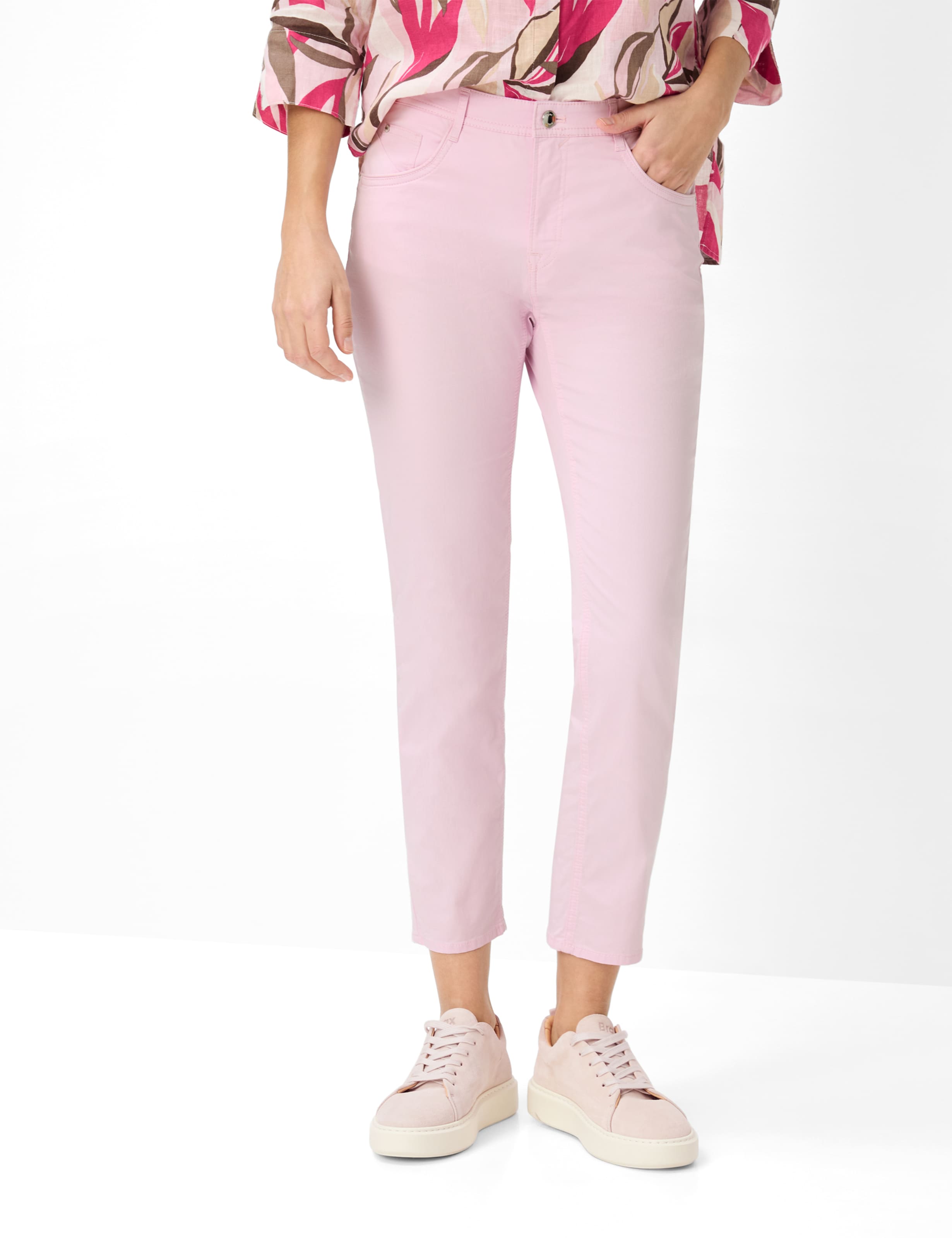 Thumbnail - Brax Damen Five-Pocket-Hose Style CAROLA S DUSTY ROSE, Rosa, Gr. 36
