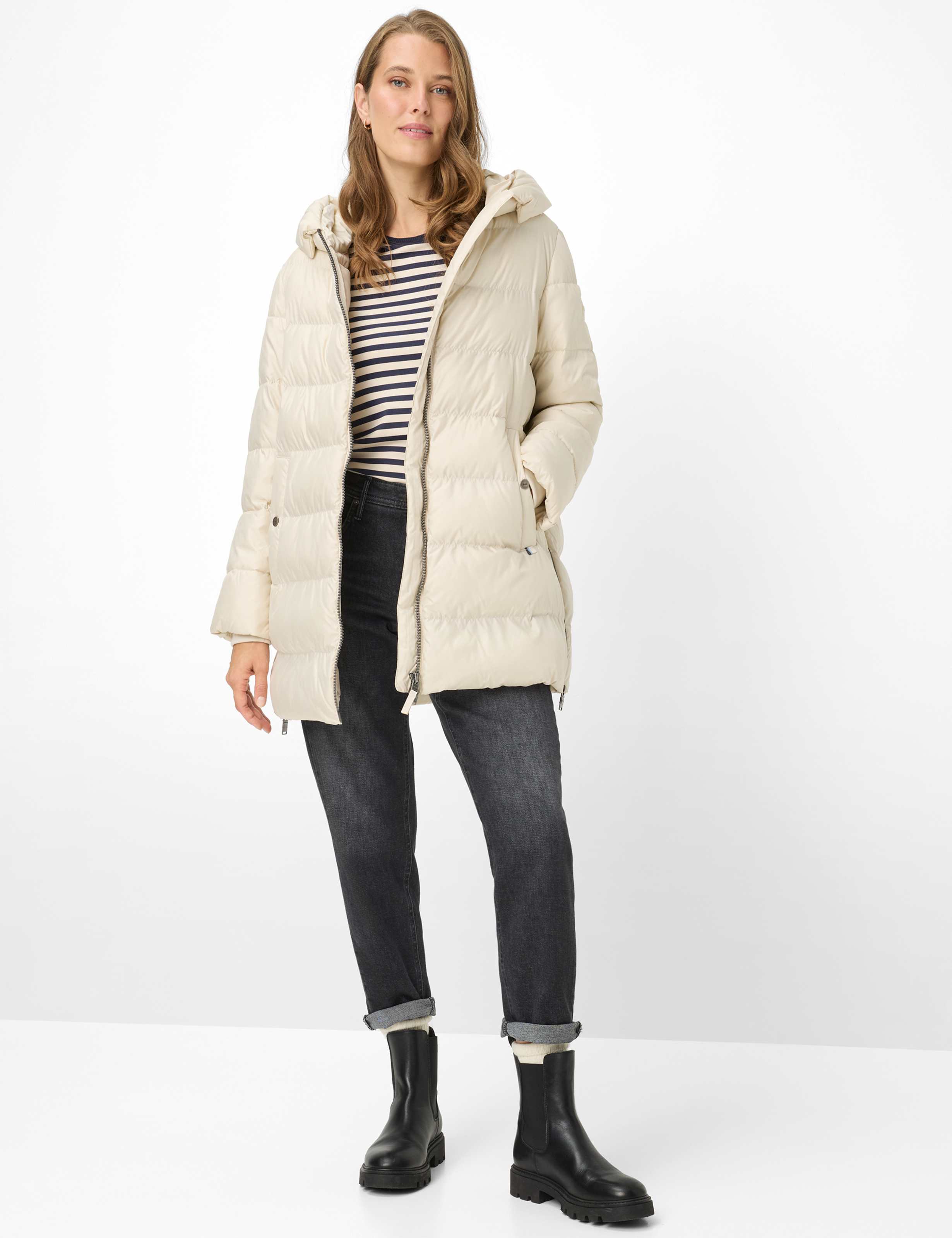 Damen Style TORONTO Hellbeige  Model Outfit