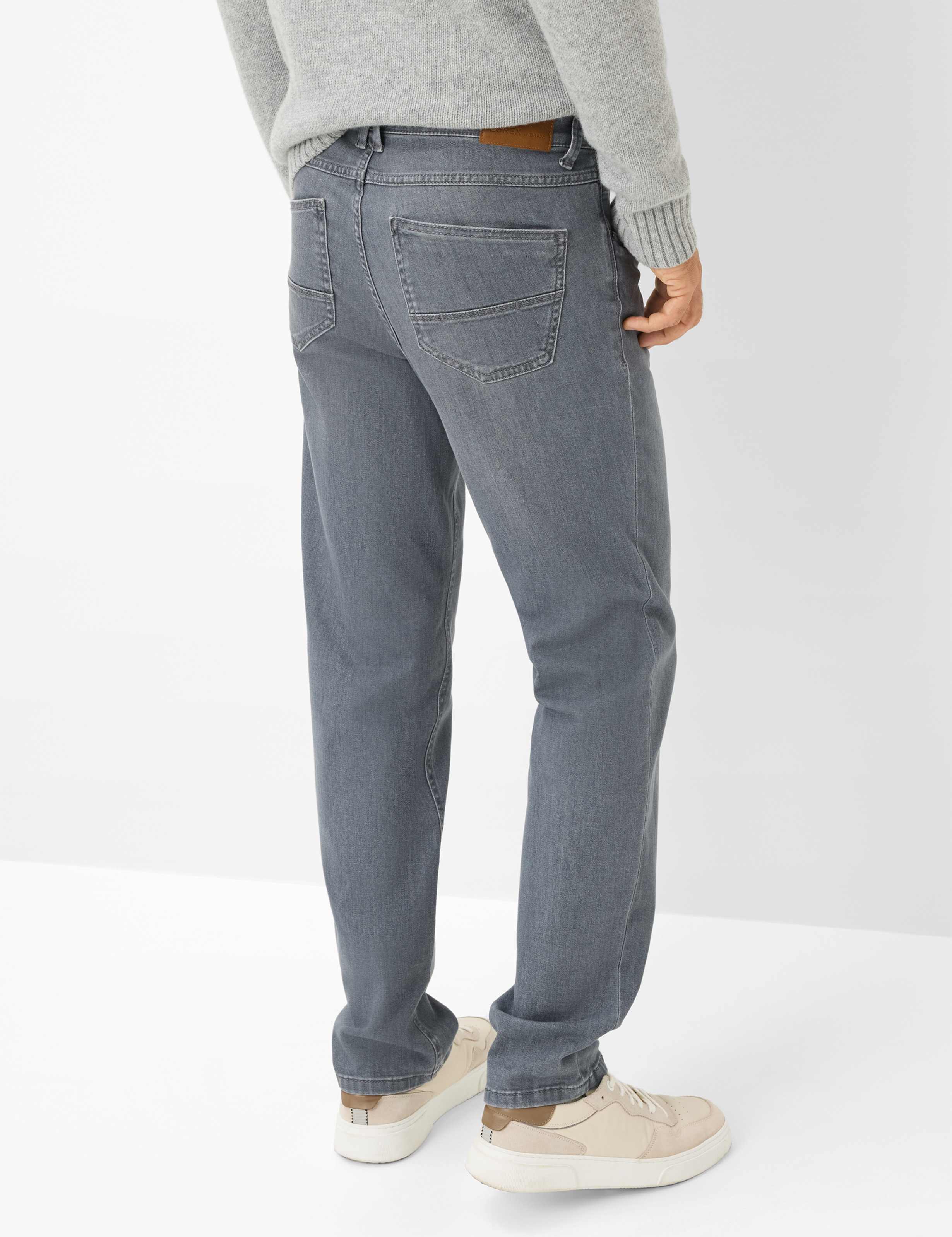 Thumbnail - Eurex by Brax Herren Five-Pocket-Hose Style LUKE GREY, denim dunkelgrau, Gr. 265U
