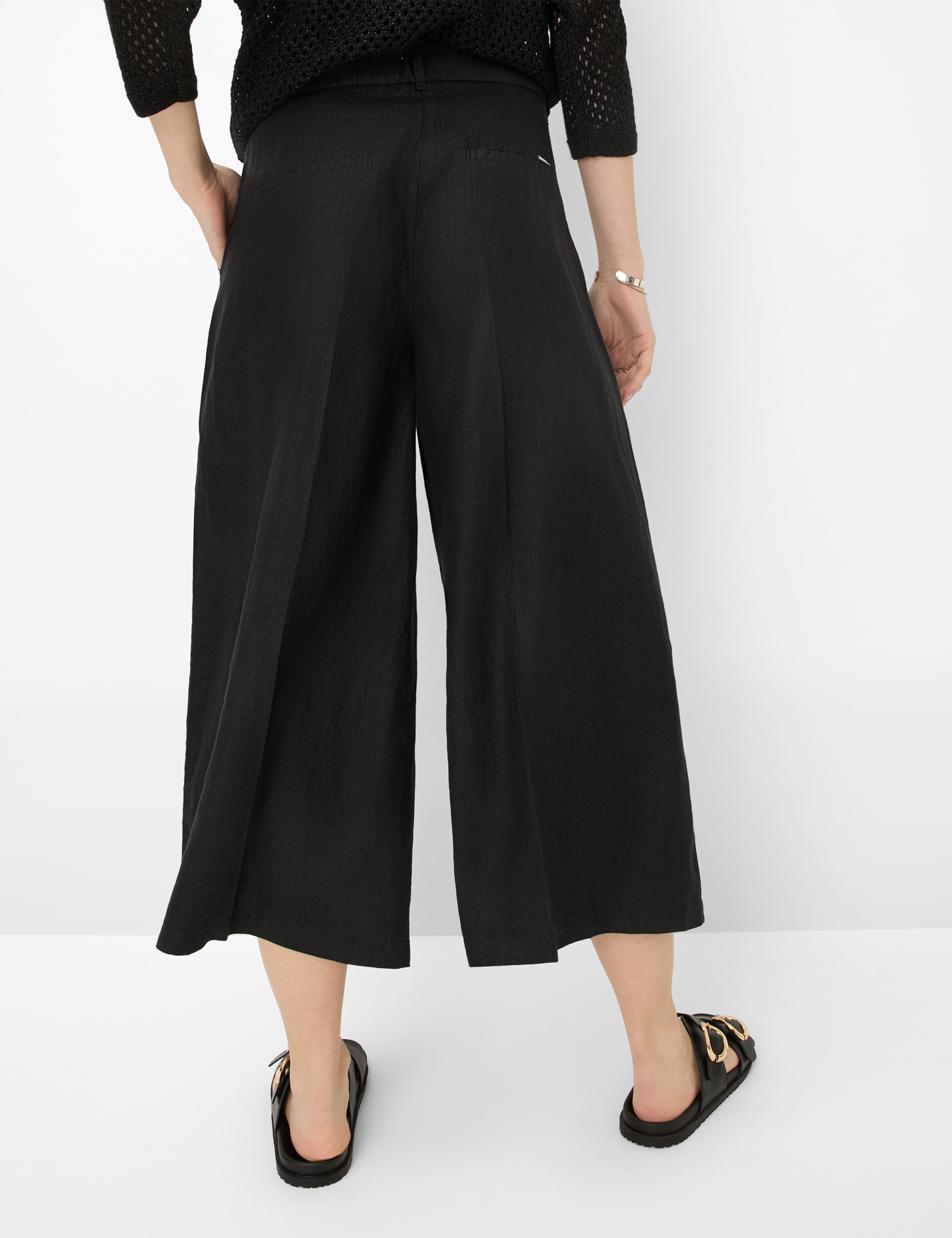 Thumbnail - Brax Damen Culotte Style MELLI S BLACK, schwarz, Gr. 42K