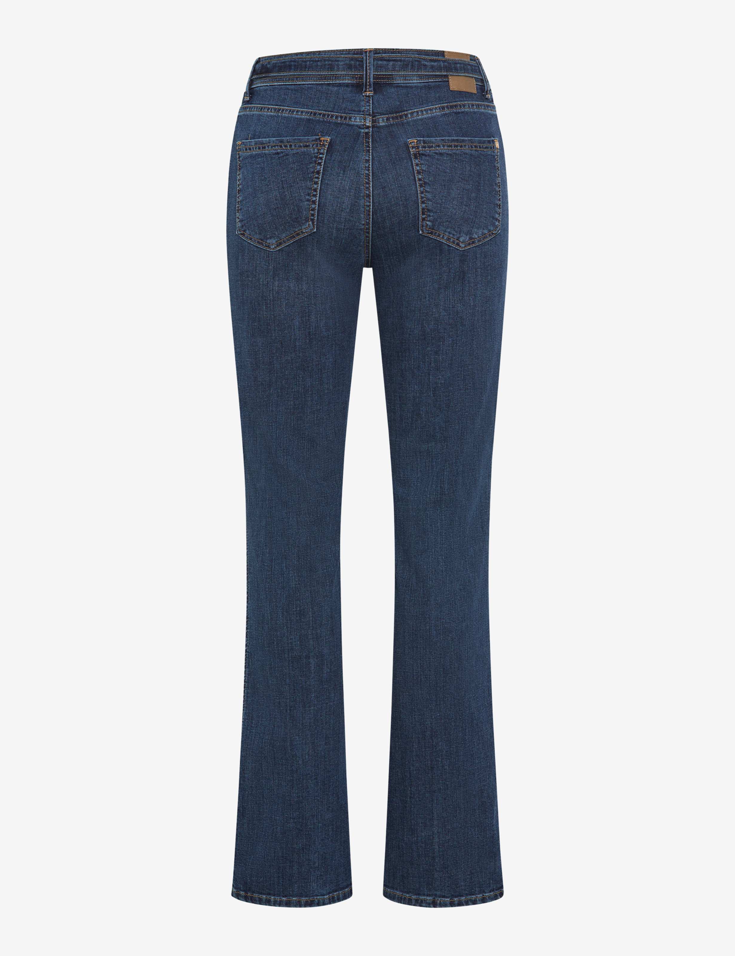 Femme Style MARY Denim Bleu Regular Fit Détourage arrière