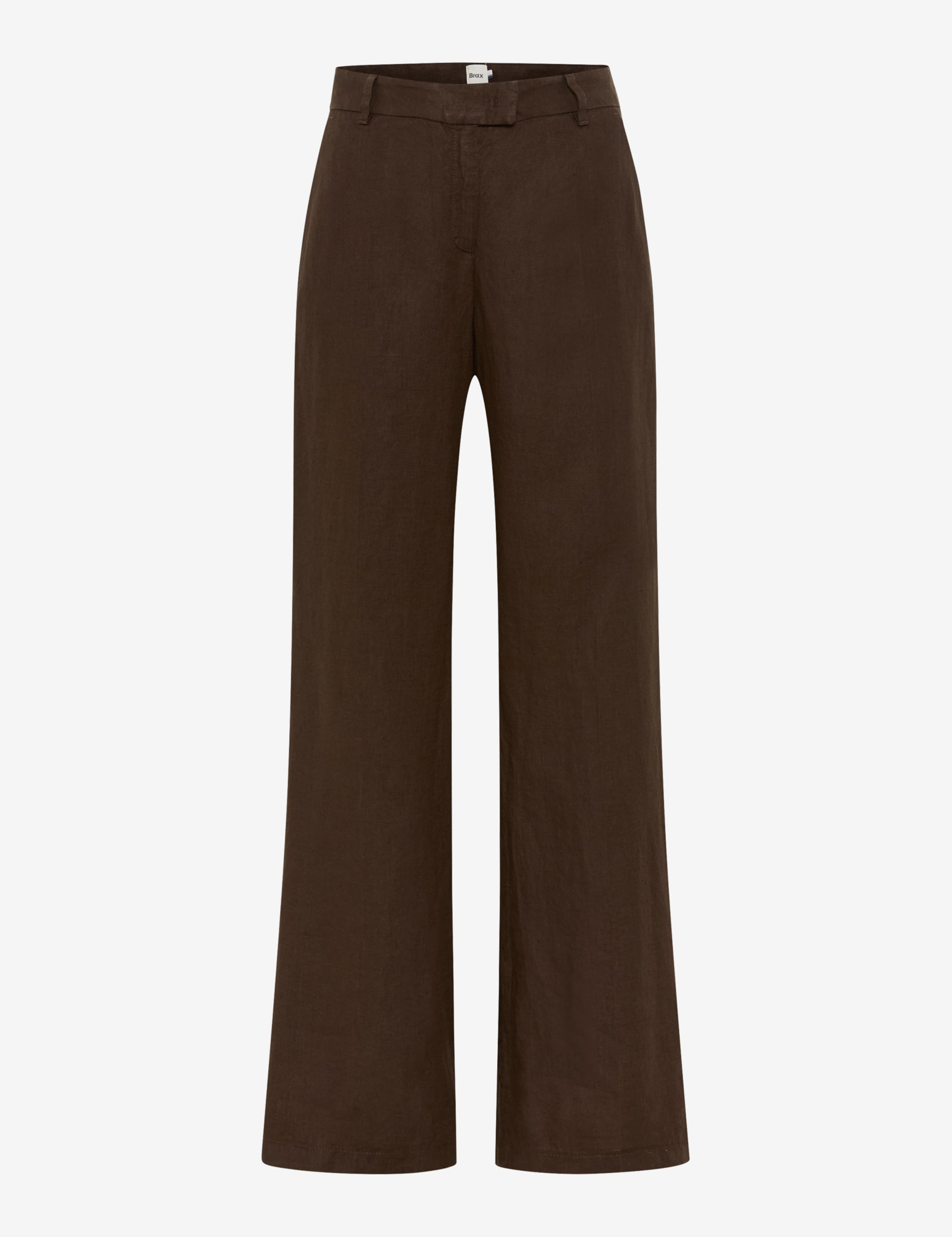Women Style MAINE Dark Brown Wide Leg Stand-alone front view