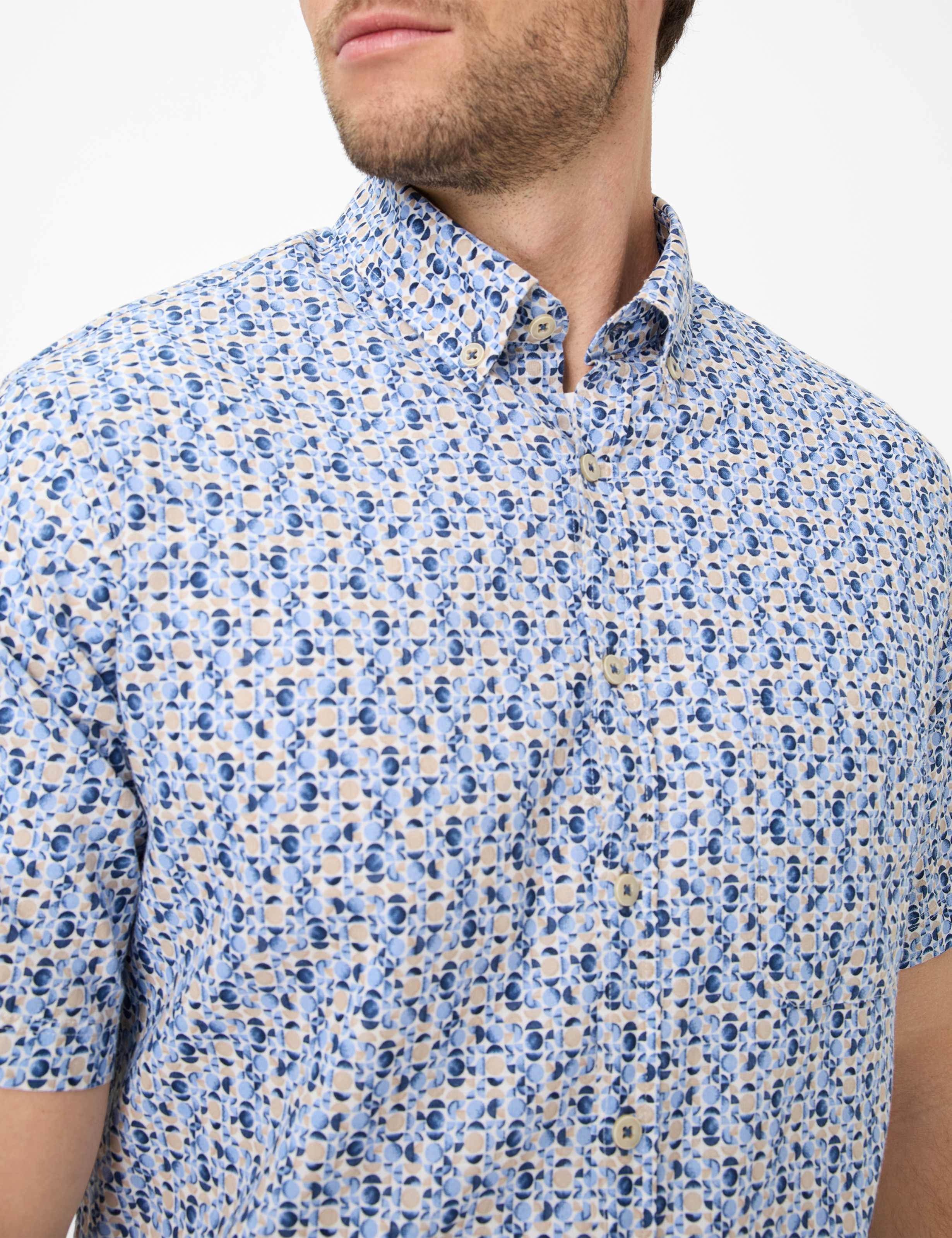 Herren Style DAN Dunkelblau  Detail 2