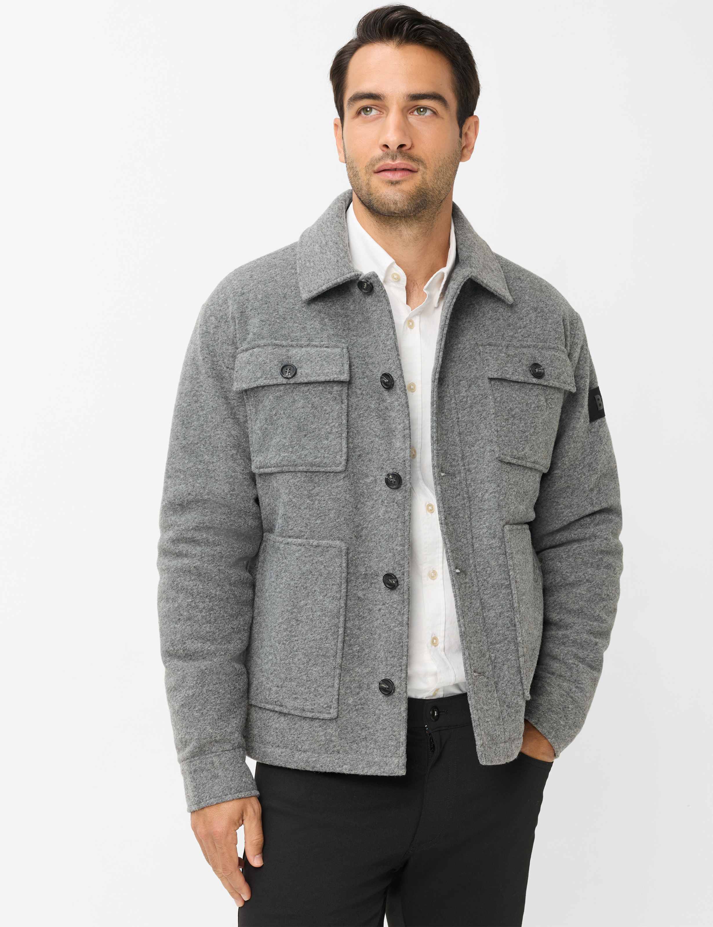 Grautöne, Herren, Style TED, MODEL_FRONT_ISHOP