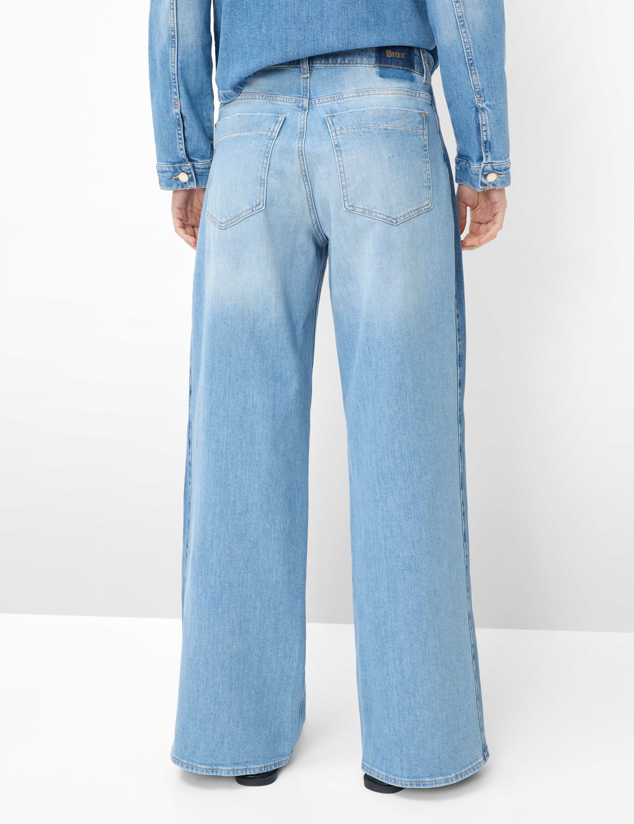 Thumbnail - Brax Damen Five-Pocket-Hose Style MORGAN MIXED ATLANTIC OCEAN, denim blau, Gr. 44