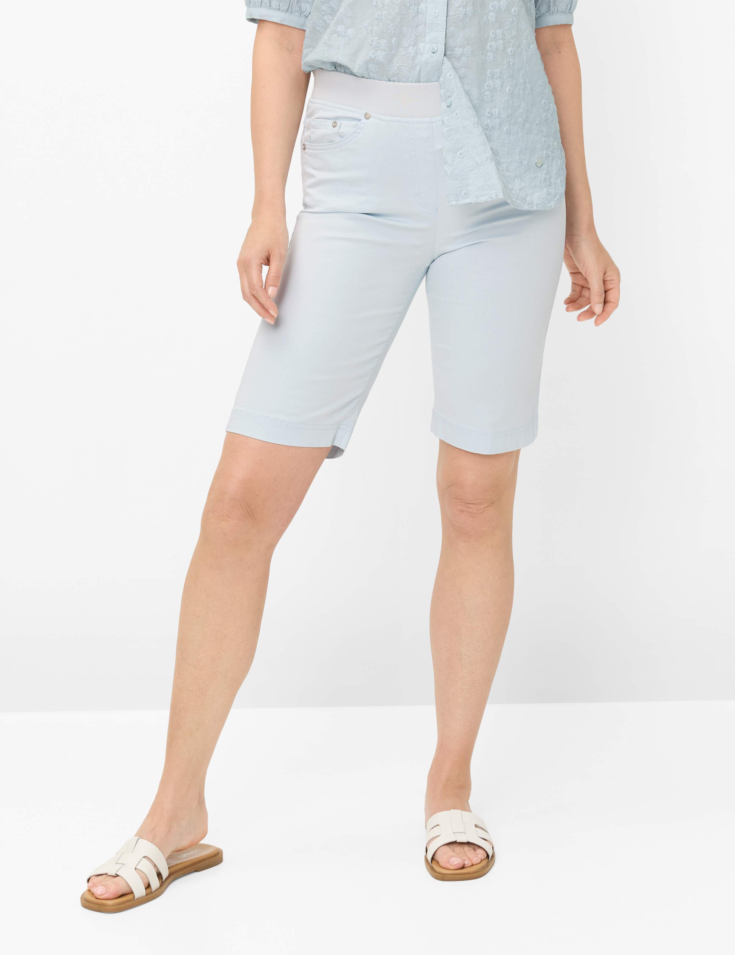 Blautöne, Damen, Style PAMINA BERMUDA, MODEL_FRONT_ISHOP