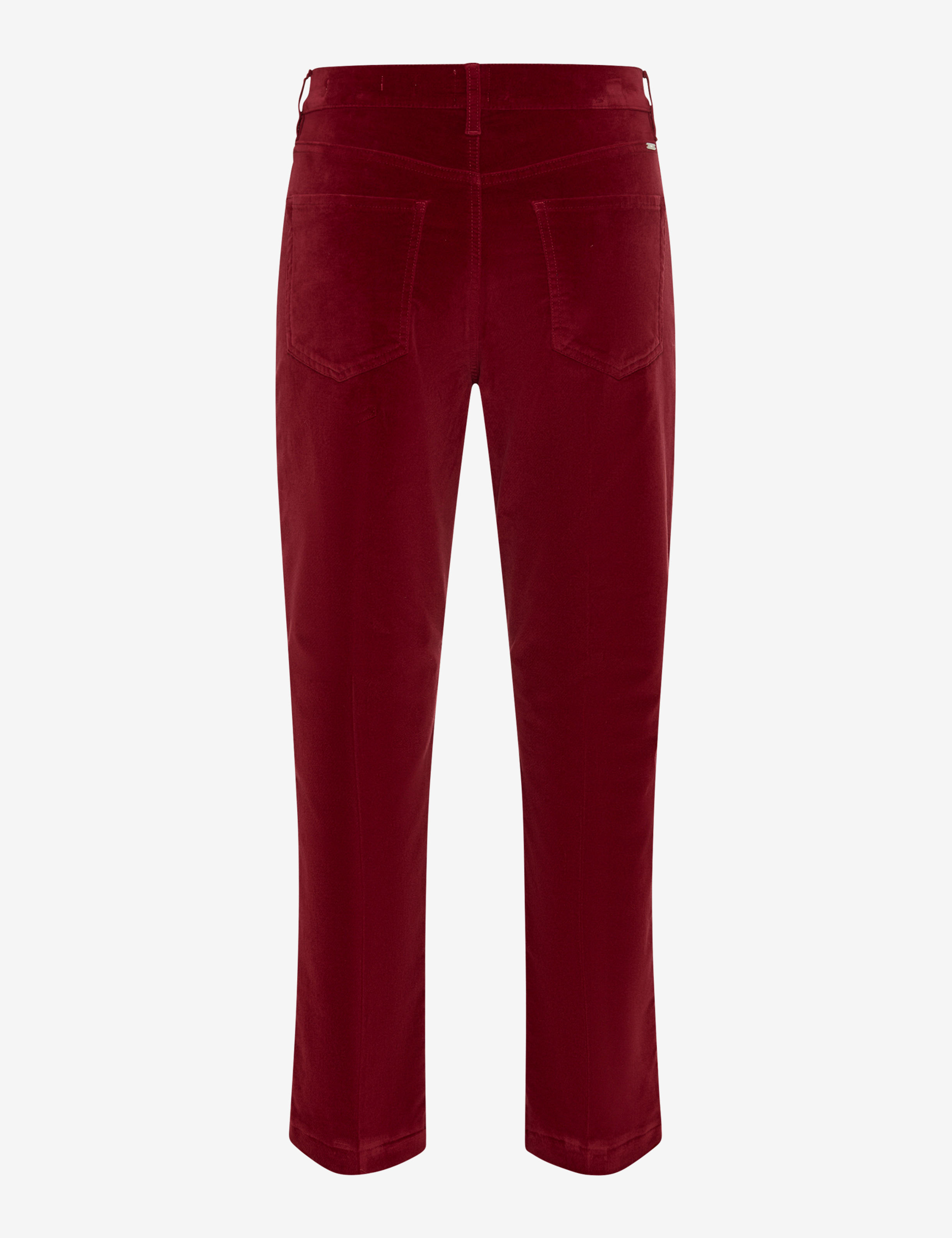 Damen Style MAY S Dunkelrot Cigarette Fit Freisteller Rueck