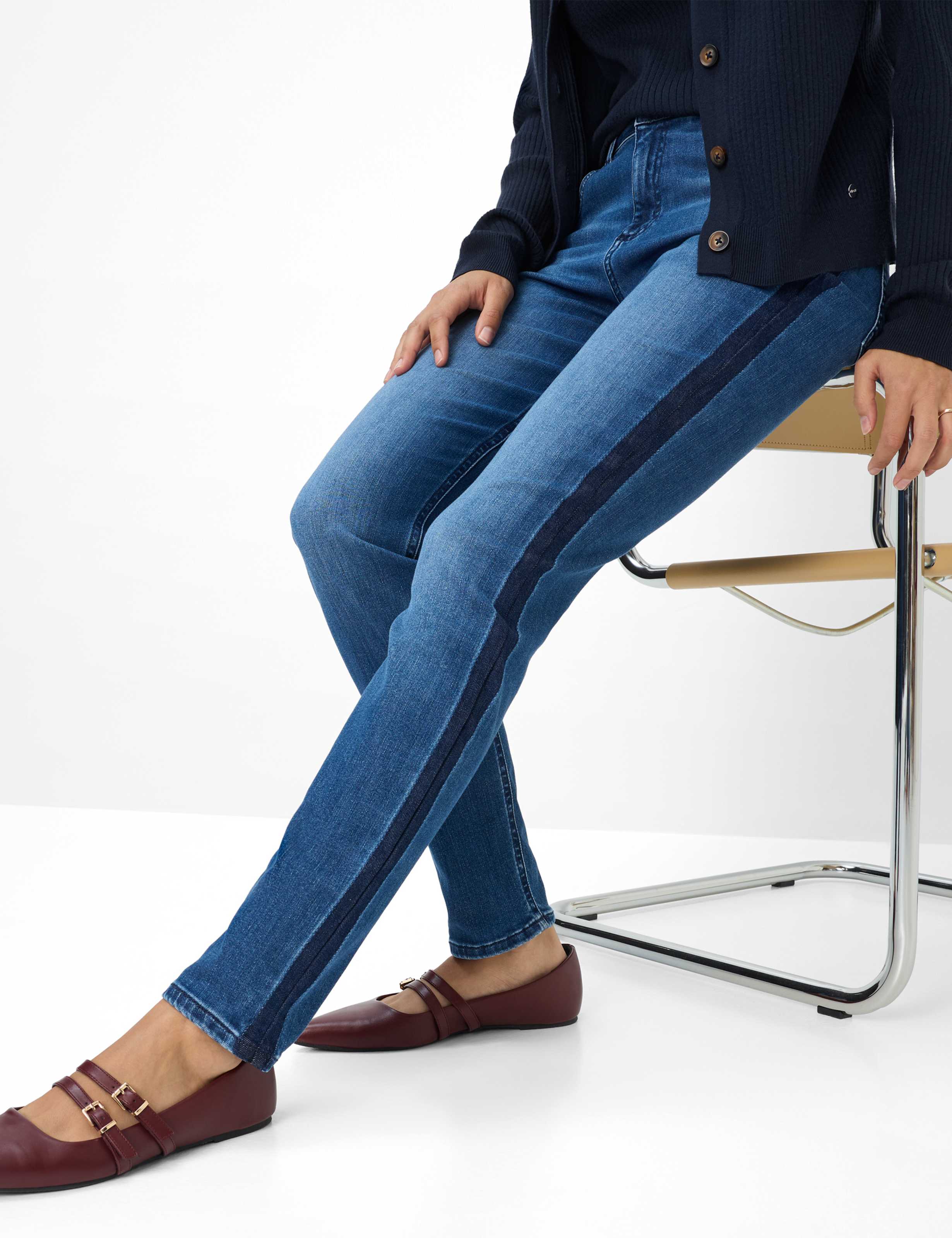 Damen Style SHAKIRA Denim Blau Slim Fit Detail 1